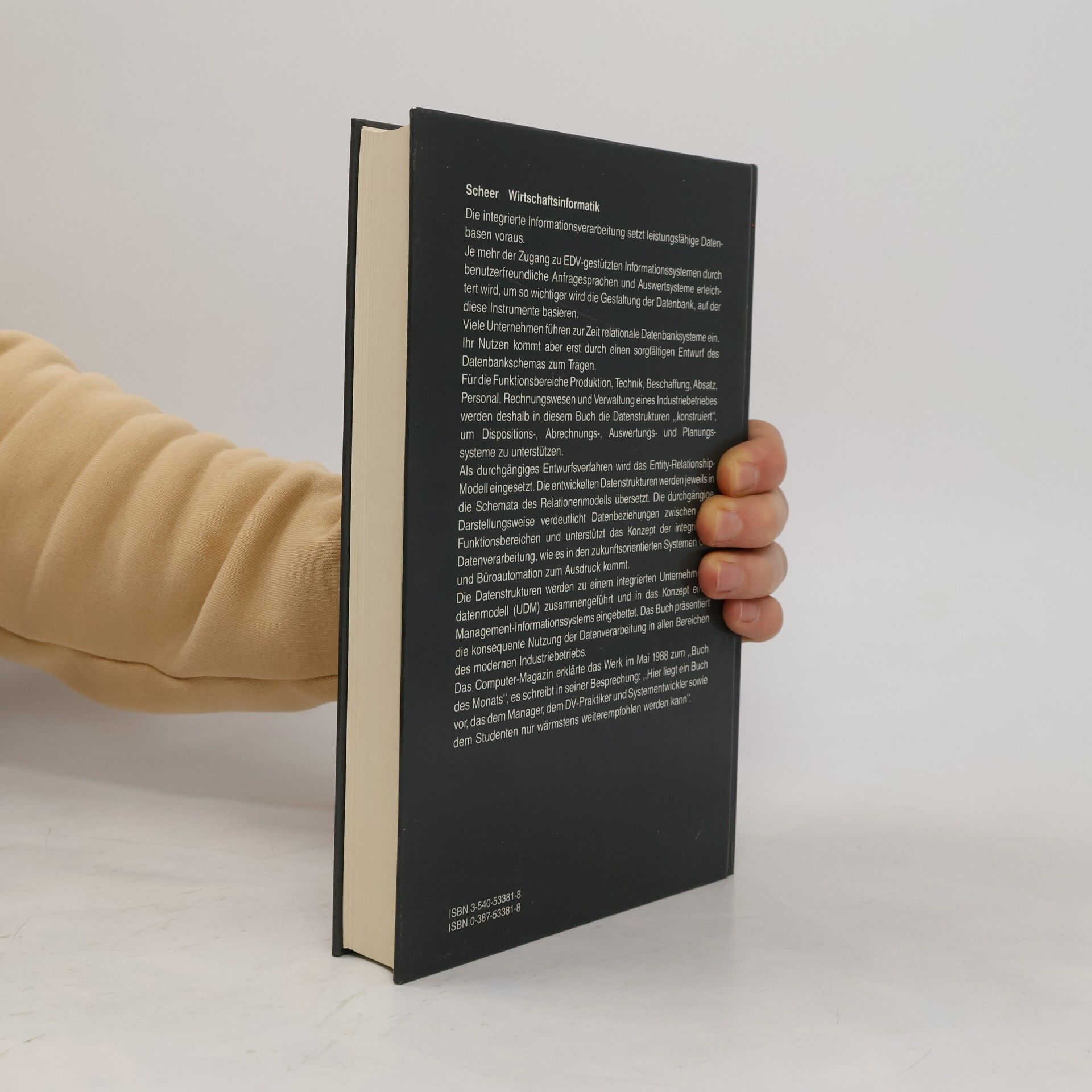 August Wilhelm Scheer Wirtschaftsinformatik 3