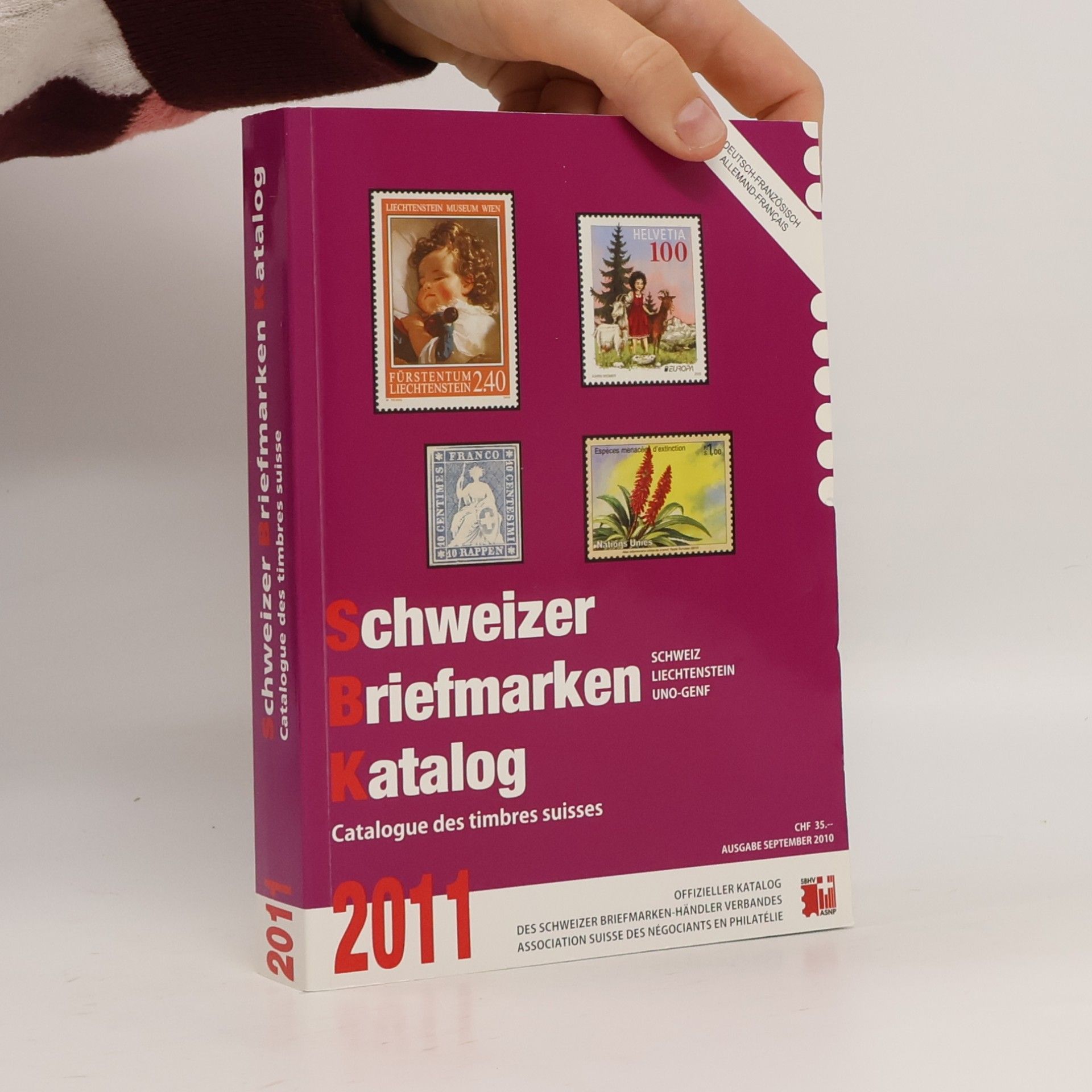 kolektiv Schweizer Briefmarken Katalog 2011