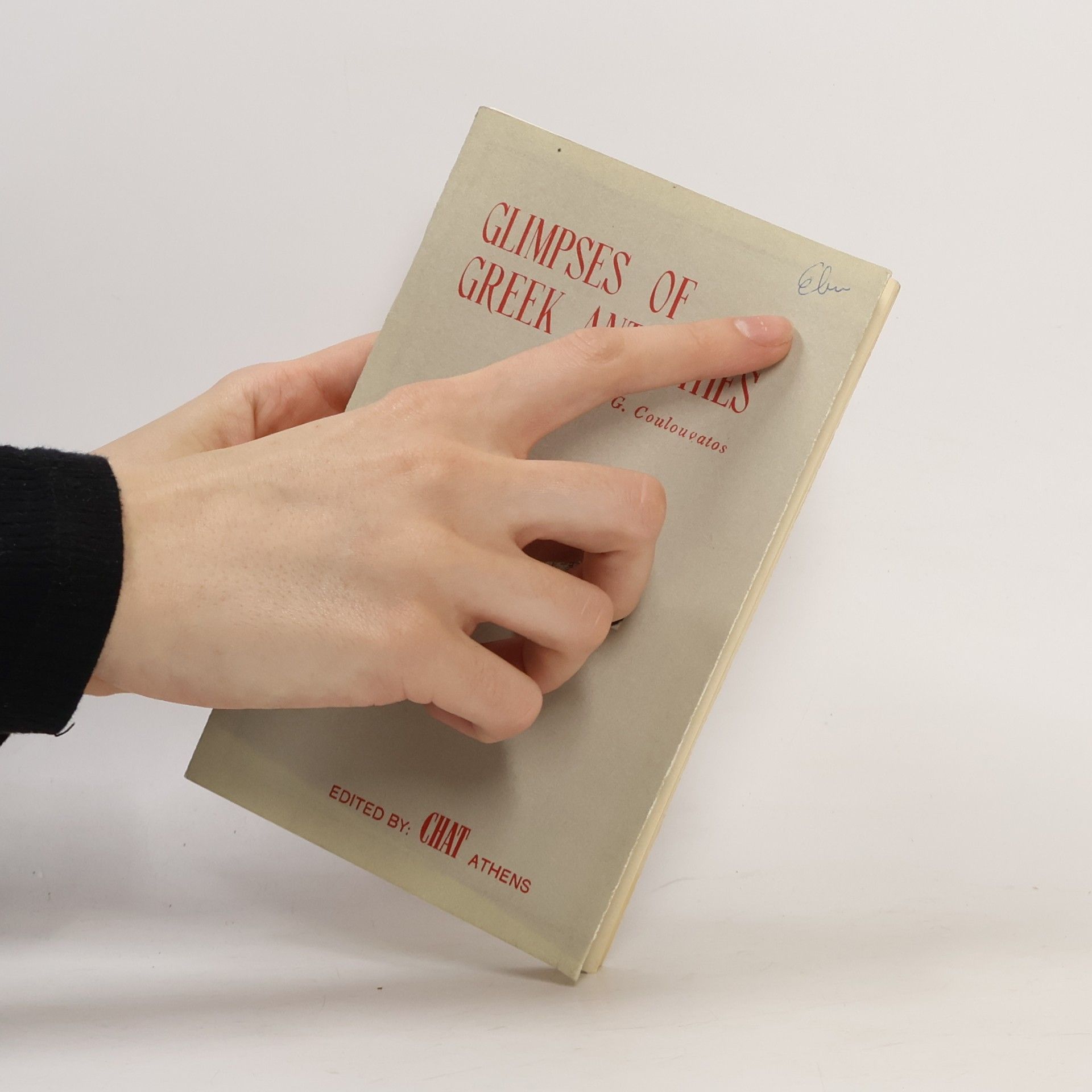 G. Coulouvatos Glimpses of Greek Antiquities