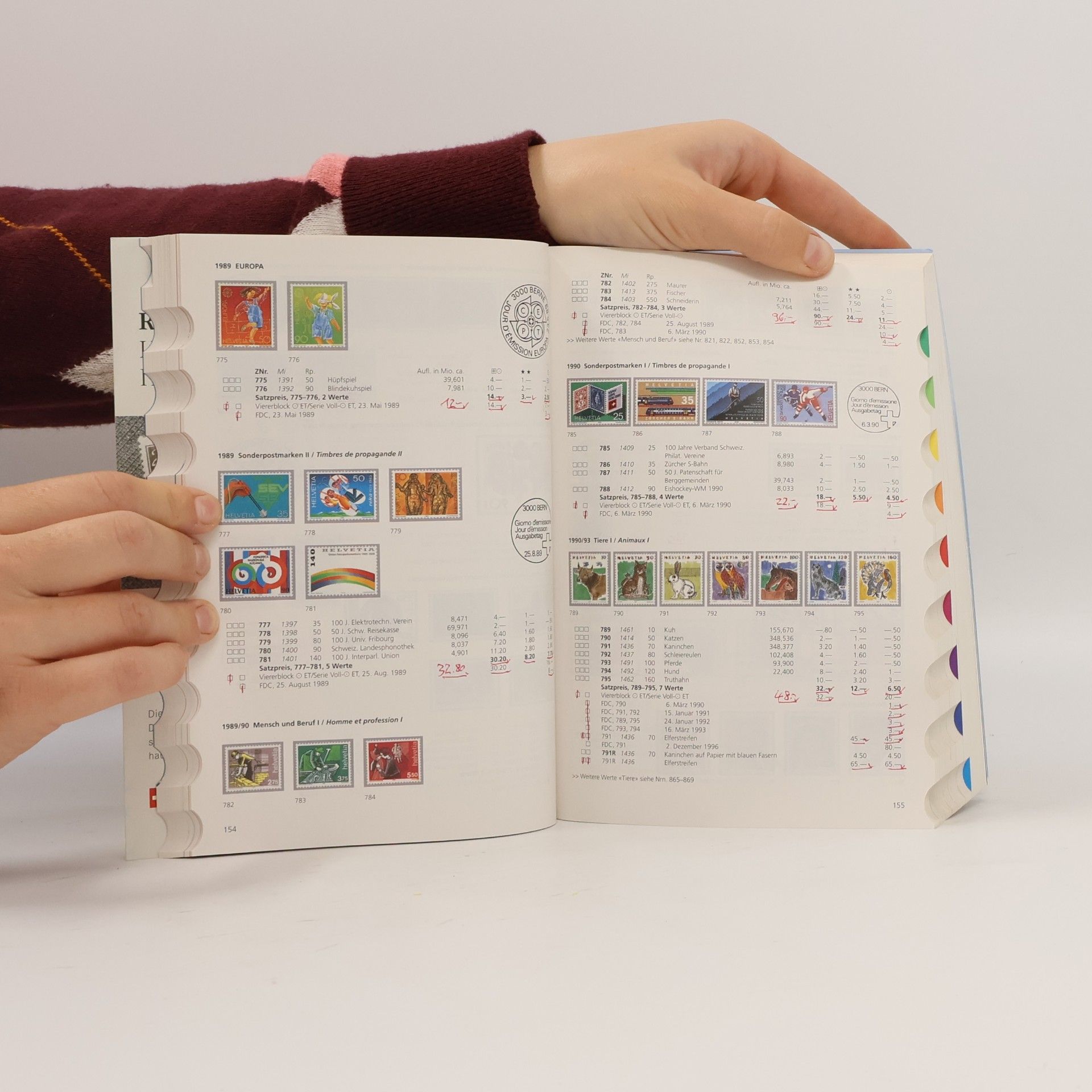 kolektiv Schweizer Briefmarken Katalog 2014