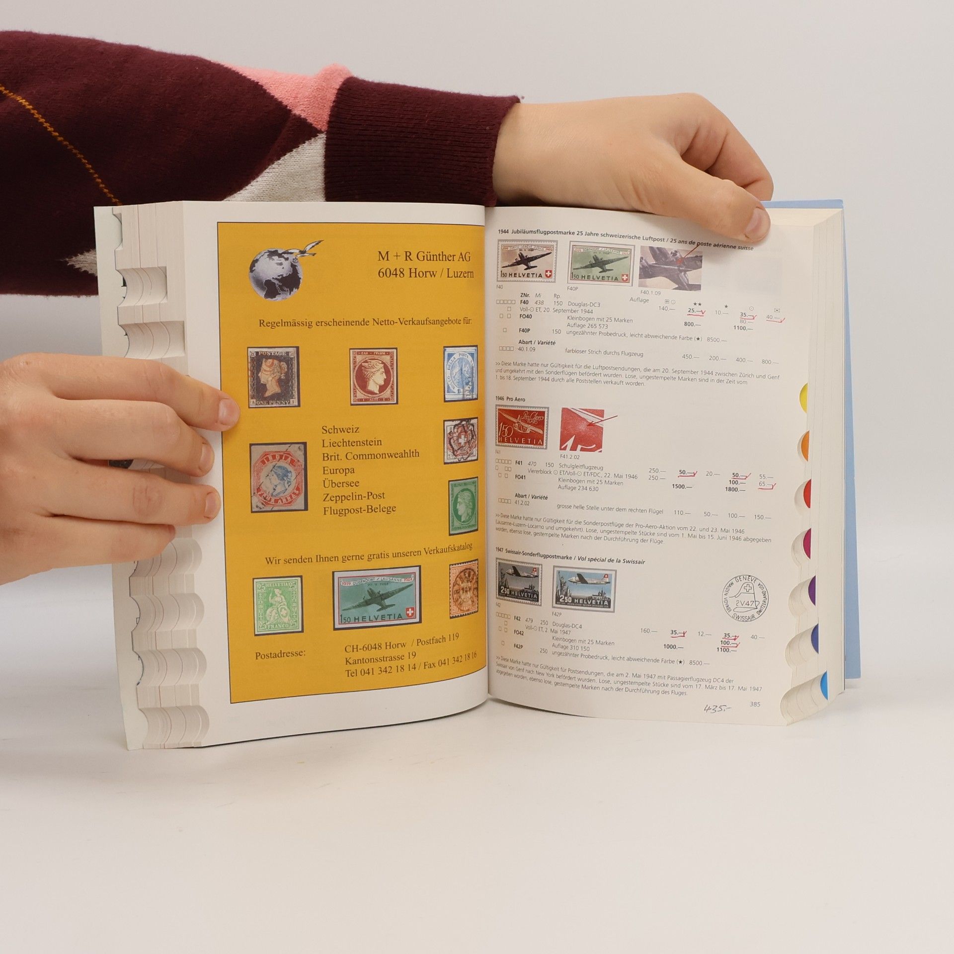 kolektiv Schweizer Briefmarken Katalog 2014