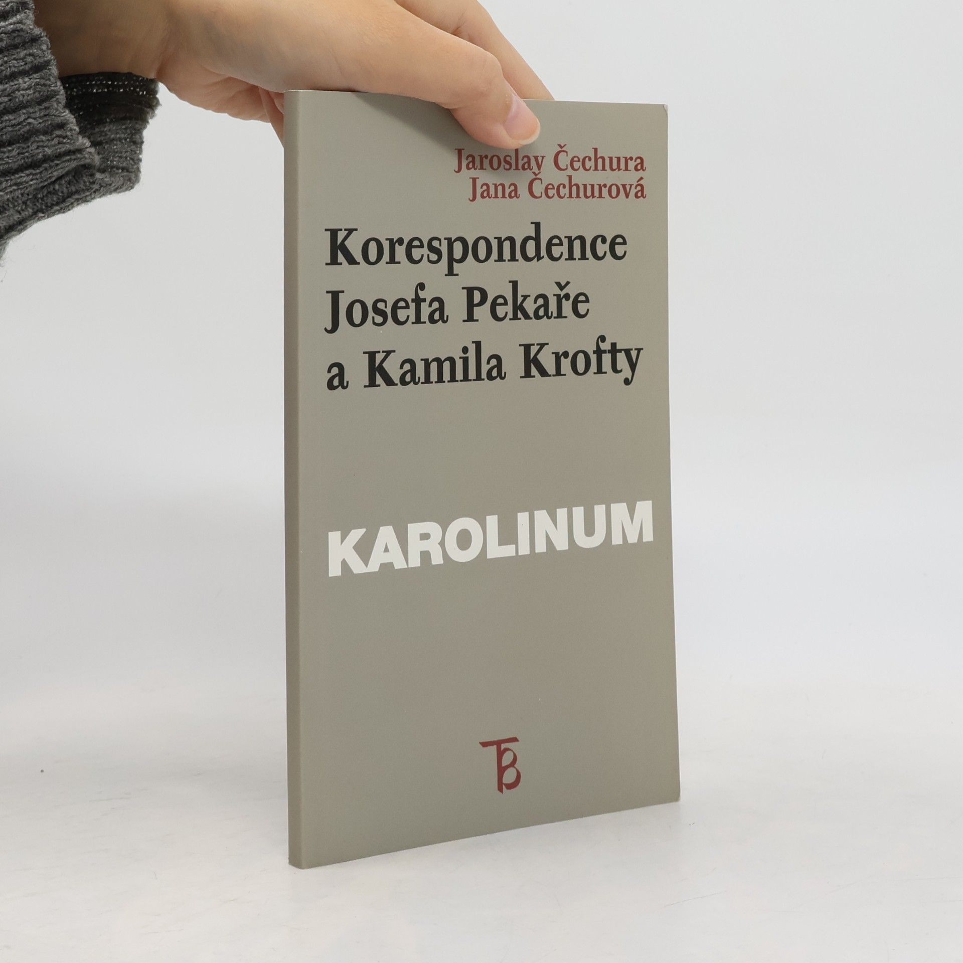 Korespondence Josefa Pekaře a Kamila Krofty