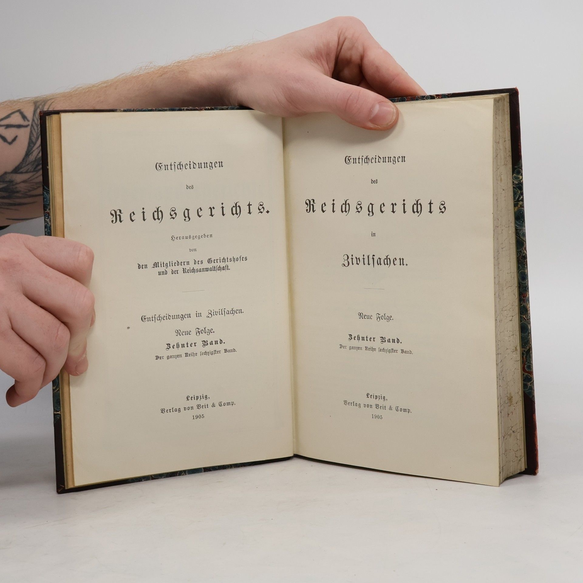 kolektiv Entscheidungen des Reichsgerichts