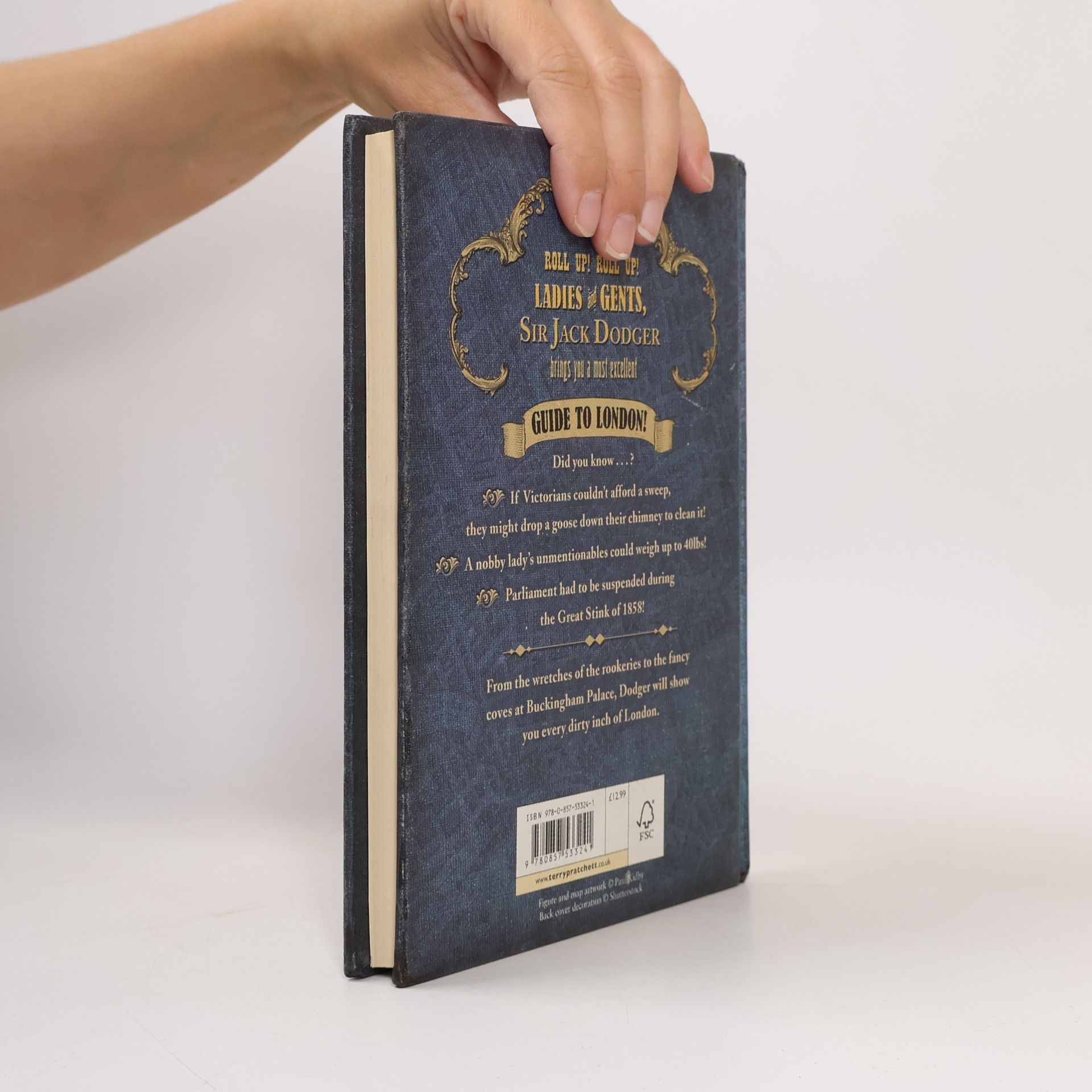 Terry Pratchett Dodger's guide to London : (with an especial interest in its underbelly--) : based on original notes penned by Jack Dodger himself