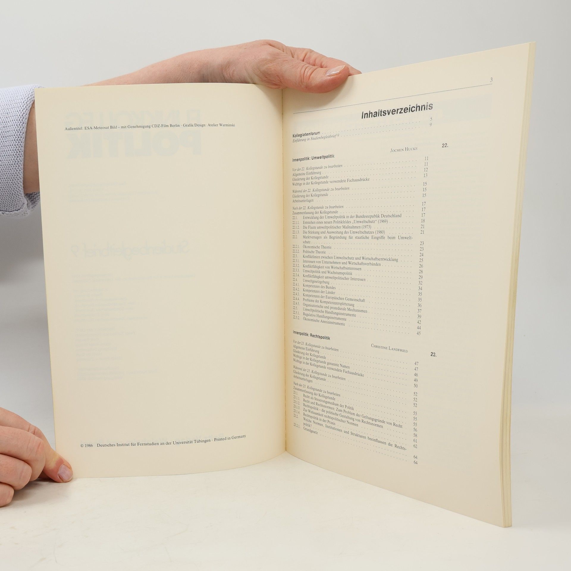 Atelier Warminski Funkkolleg Politik