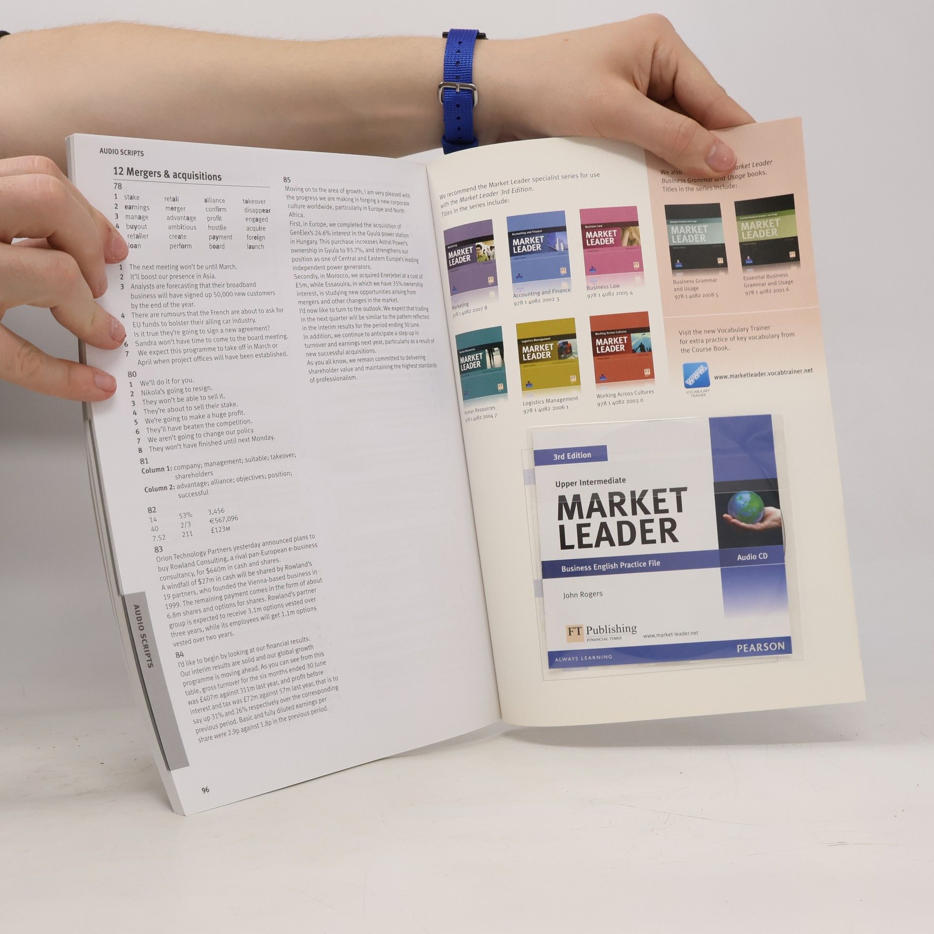 Rogers, John Market Leader 3rd Edition Upper Intermediate Business English Practice File