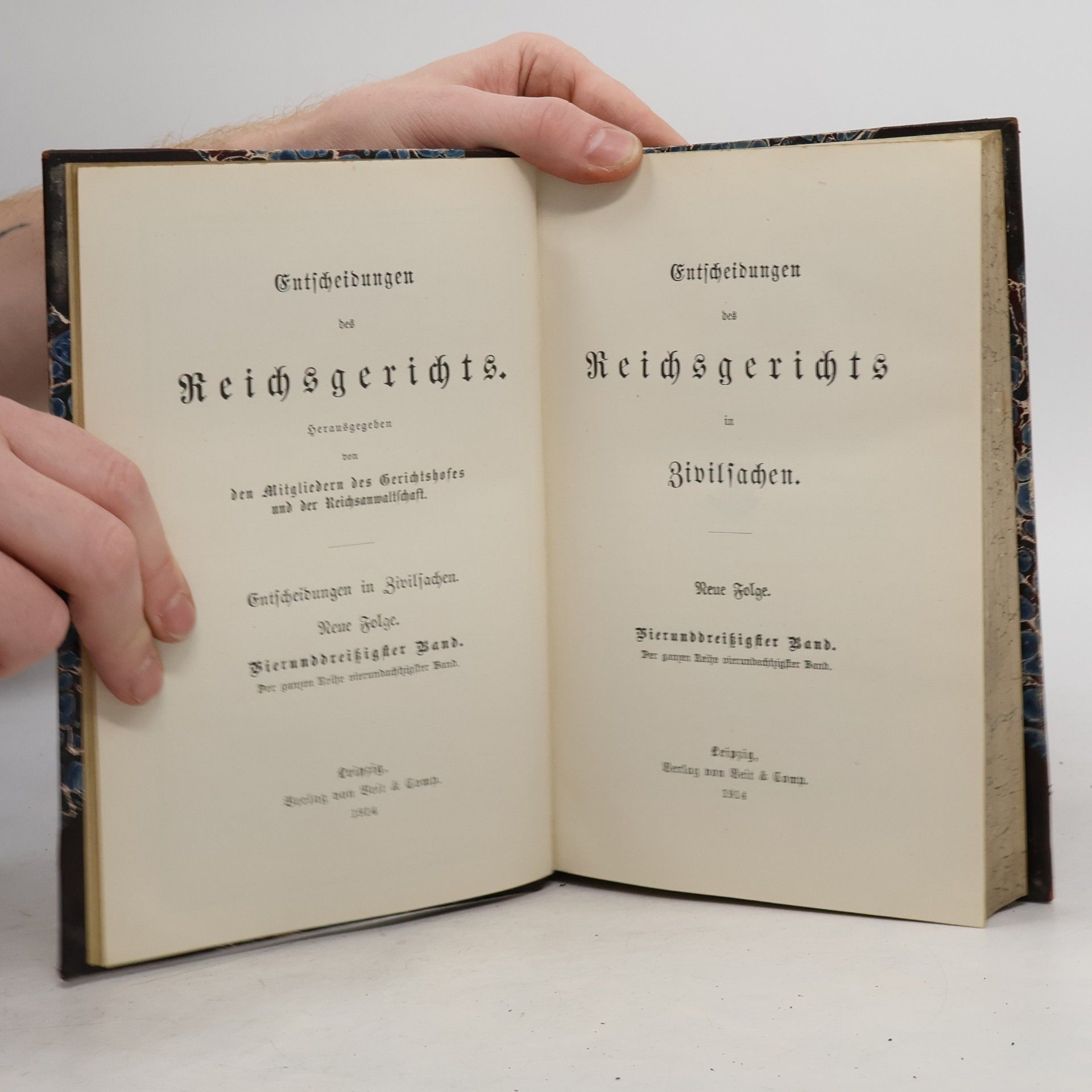 Autorenkollektiv Entscheidungen des Reichsgerichts