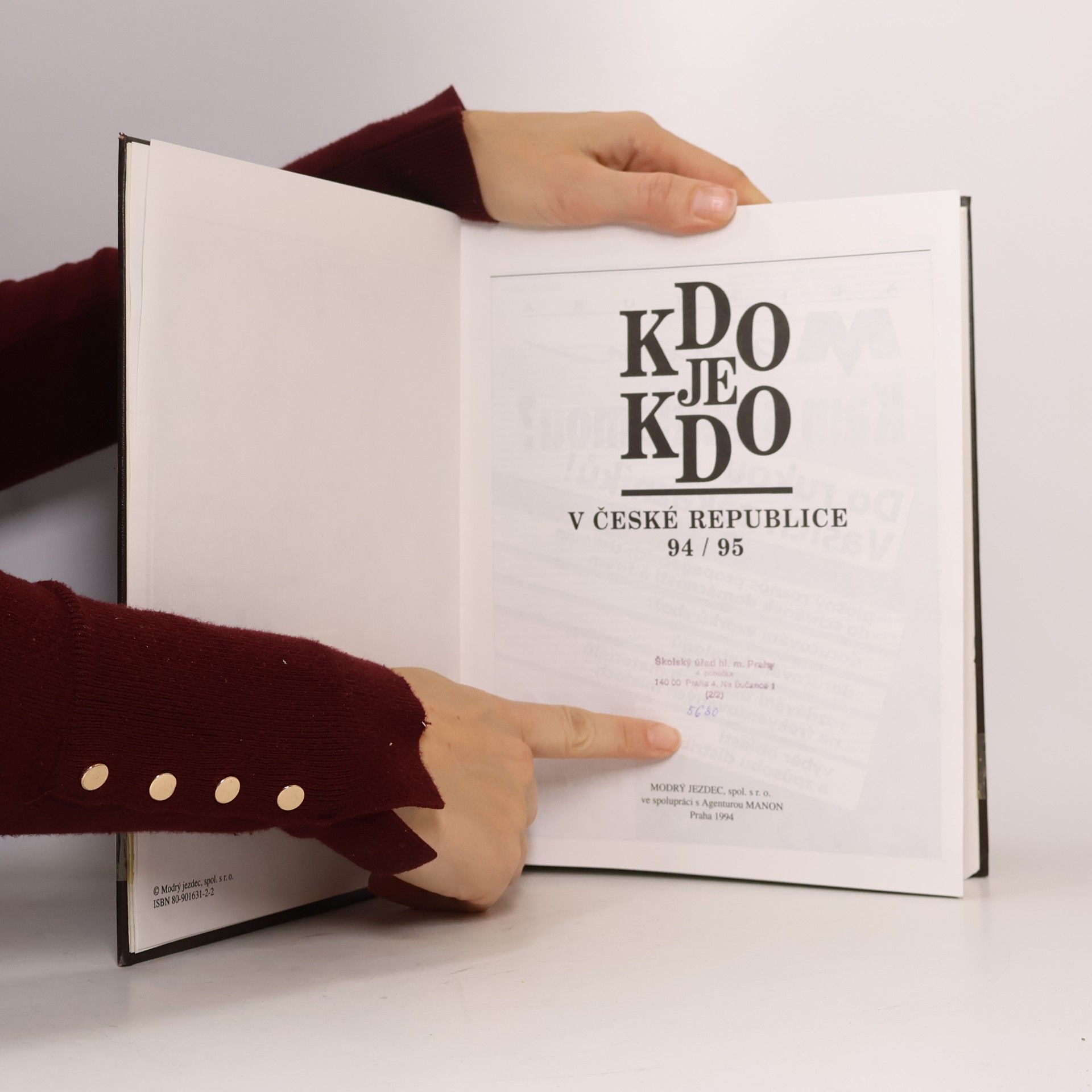 Kolektiv autorů Kdo je kdo v České republice 94/95