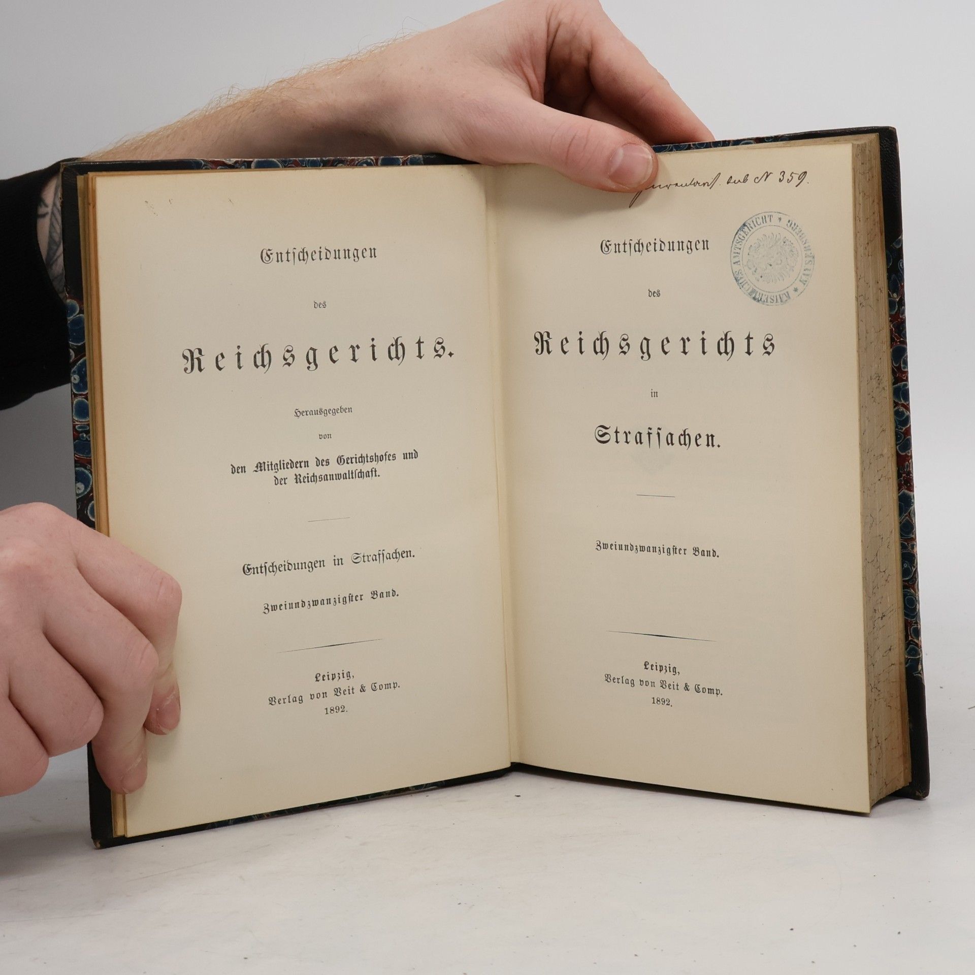 kolektiv Entscheidungen des Reichsoberhandelsgerichts
