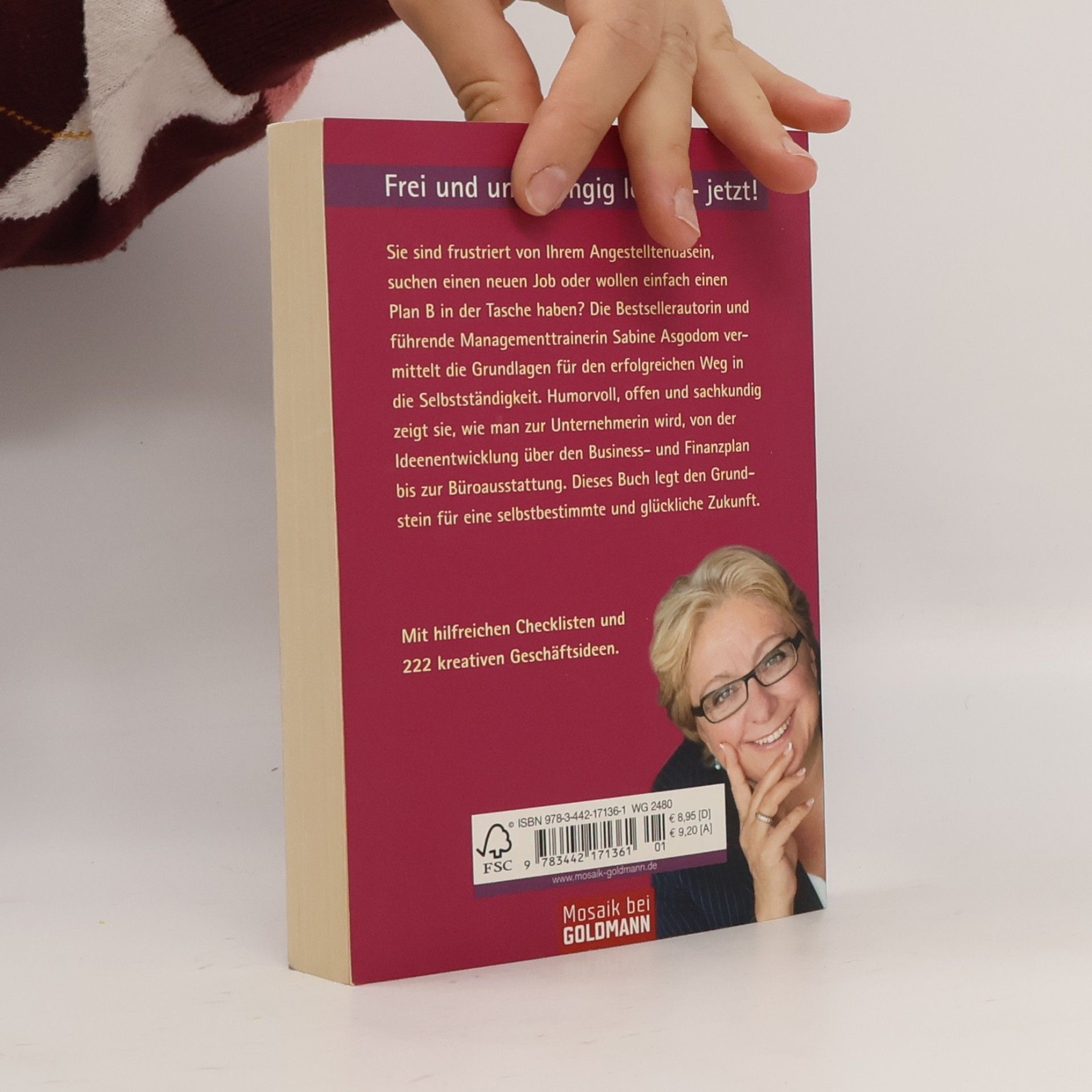 Sabine Asgodom Raus aus der Komfortzone, rein in den Erfolg