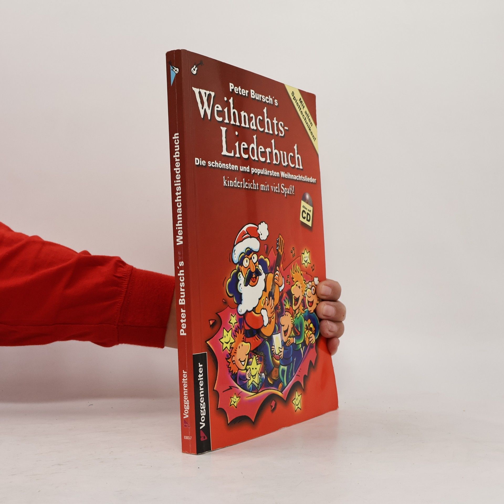 Peter Burschs Weihnachtsliederbuch. Inkl. CD