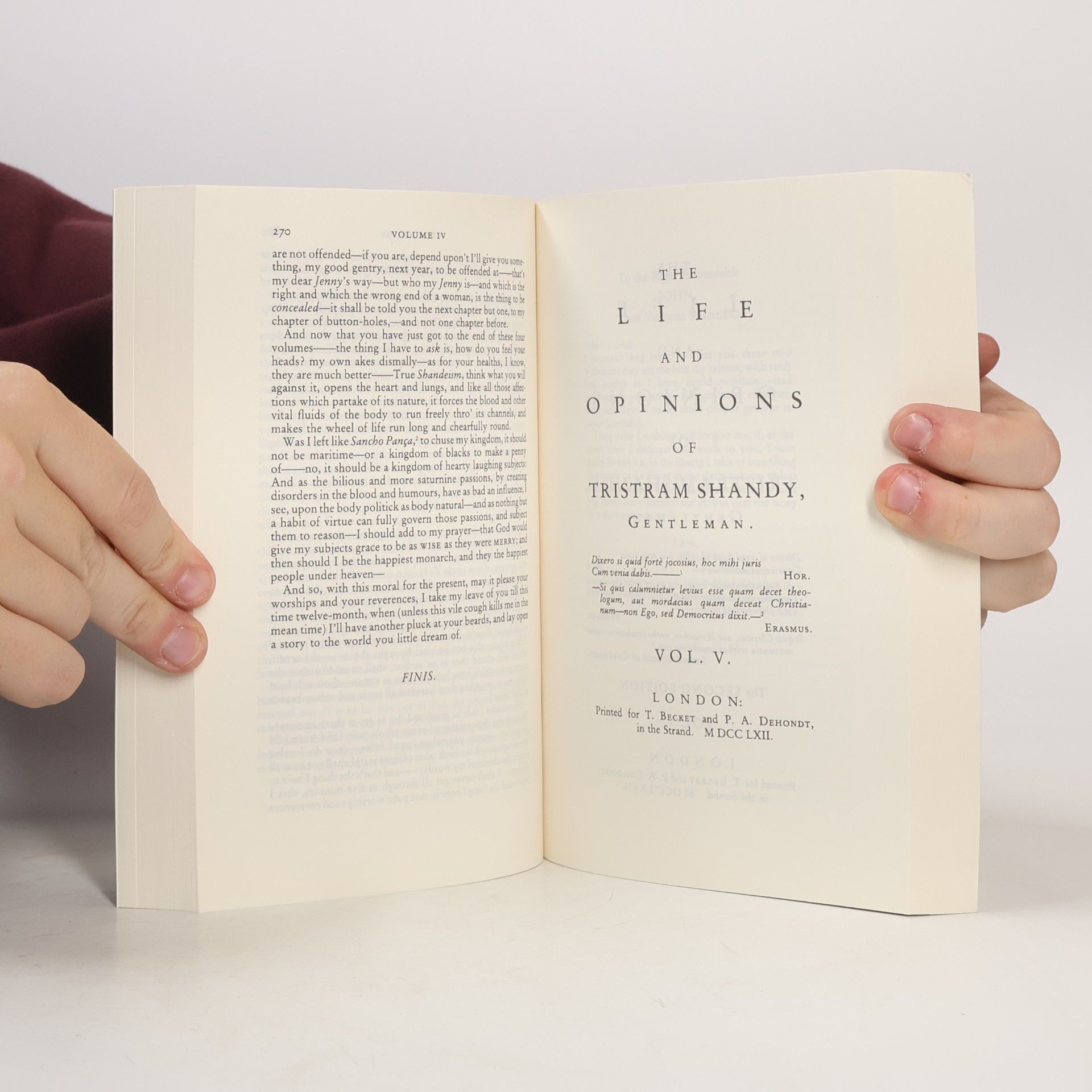 Laurence Sterne The Life and Opinions of Tristram Shandy, Gentleman