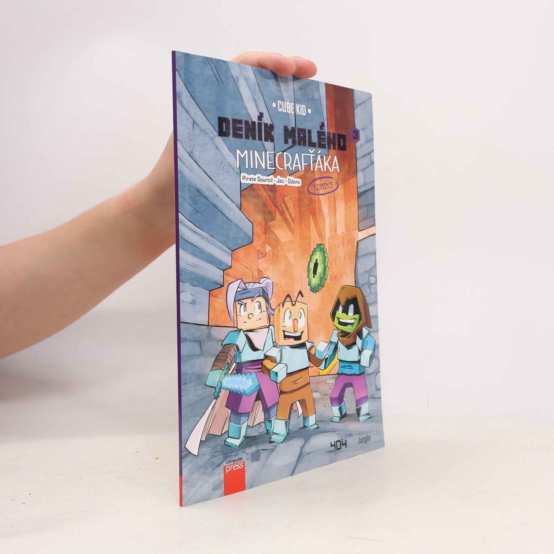 Mária Haraštová Deník malého Minecrafťáka : komiks. 3, Výprava pouští