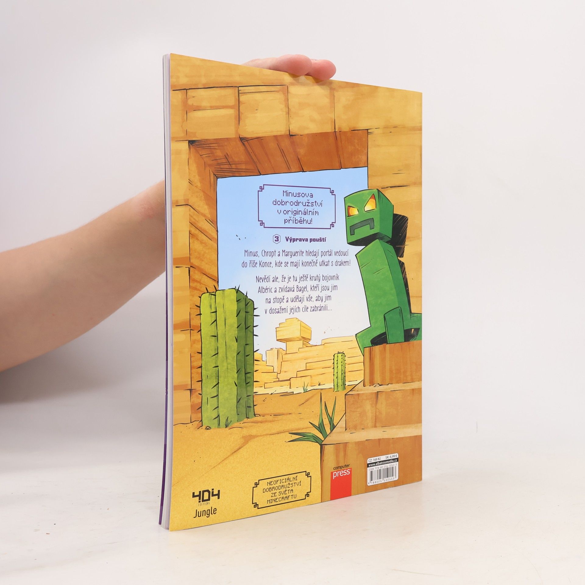 Autorenkollektiv Deník malého Minecrafťáka : komiks. 3, Výprava pouští