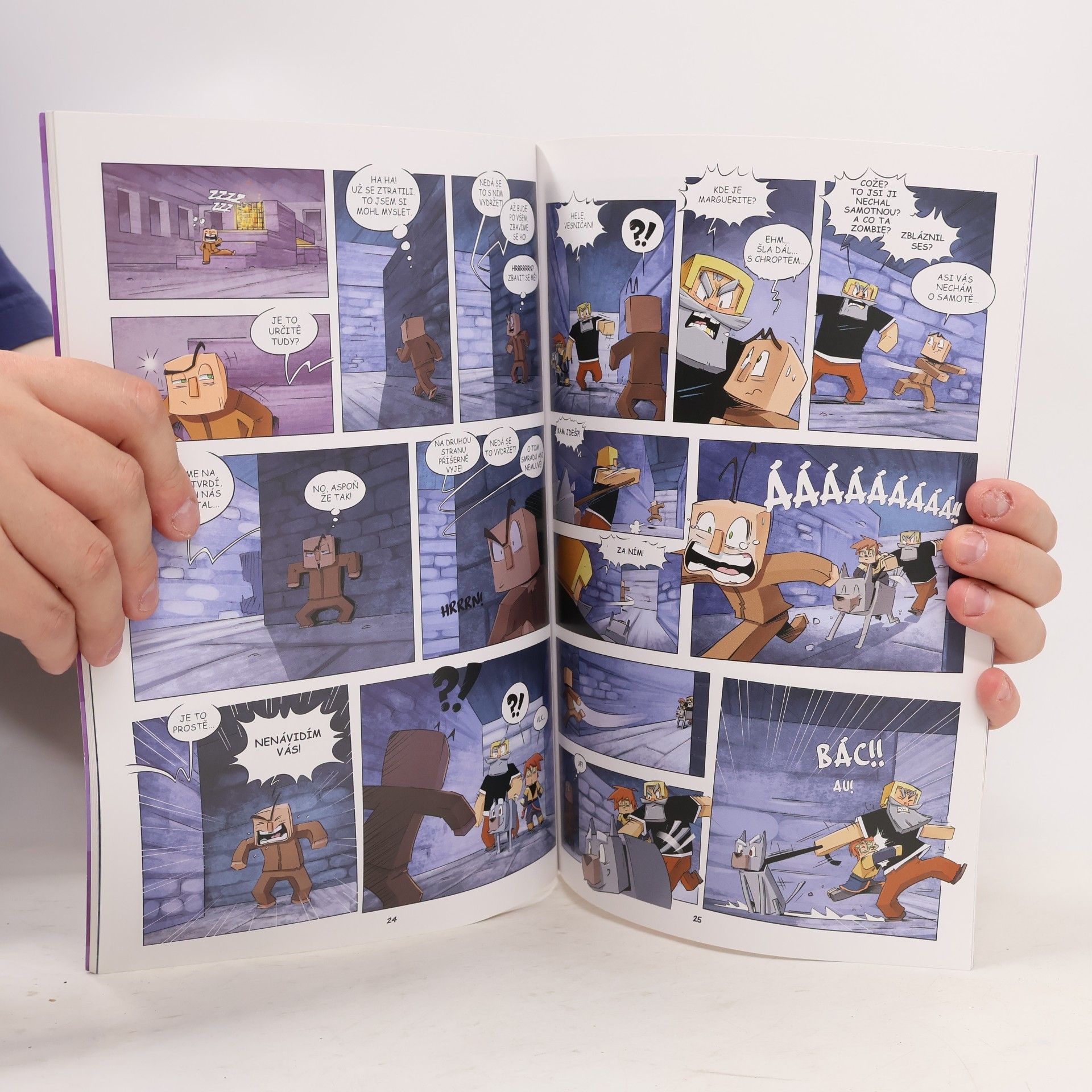 Autorenkollektiv Deník malého Minecrafťáka : komiks. 3, Výprava pouští