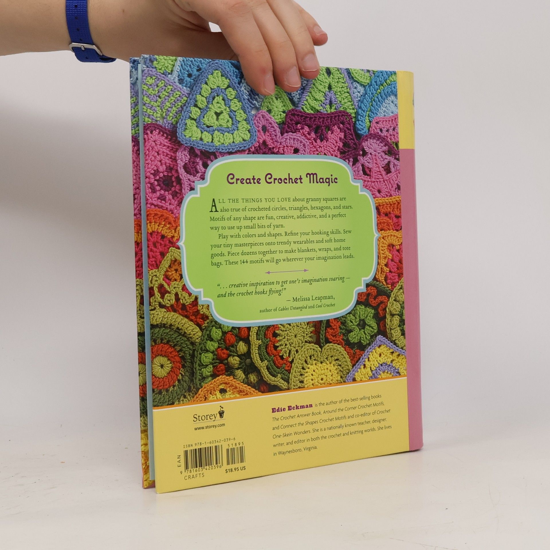 Edie Eckman Beyond the square crochet motifs