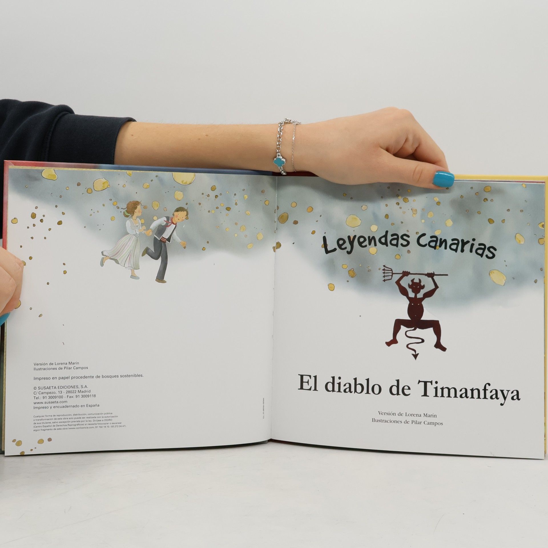 Lorena Marín Leyendas Canarias: El diablo de Timanfaya