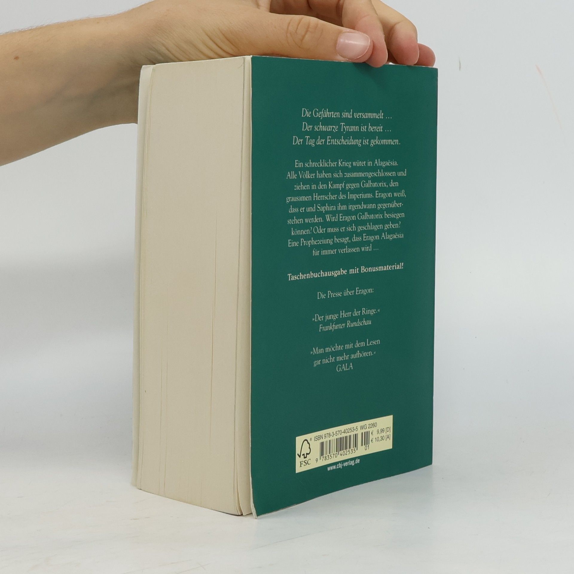 Christopher Paolini Eragon: Das Erbe Der Macht