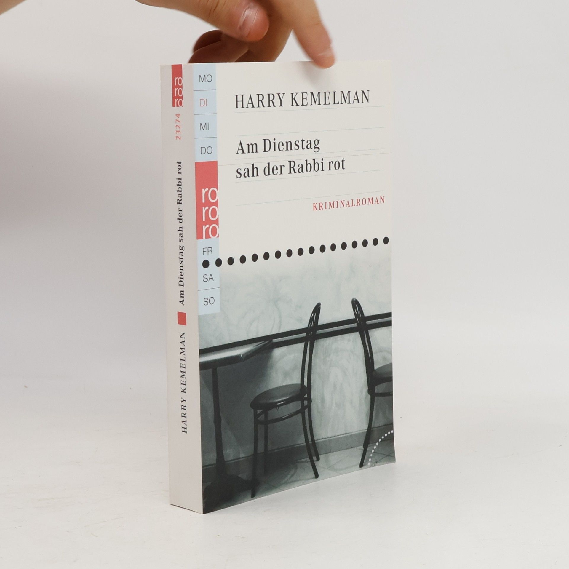 Harry Kemelman Am Dienstag sah der Rabbi rot