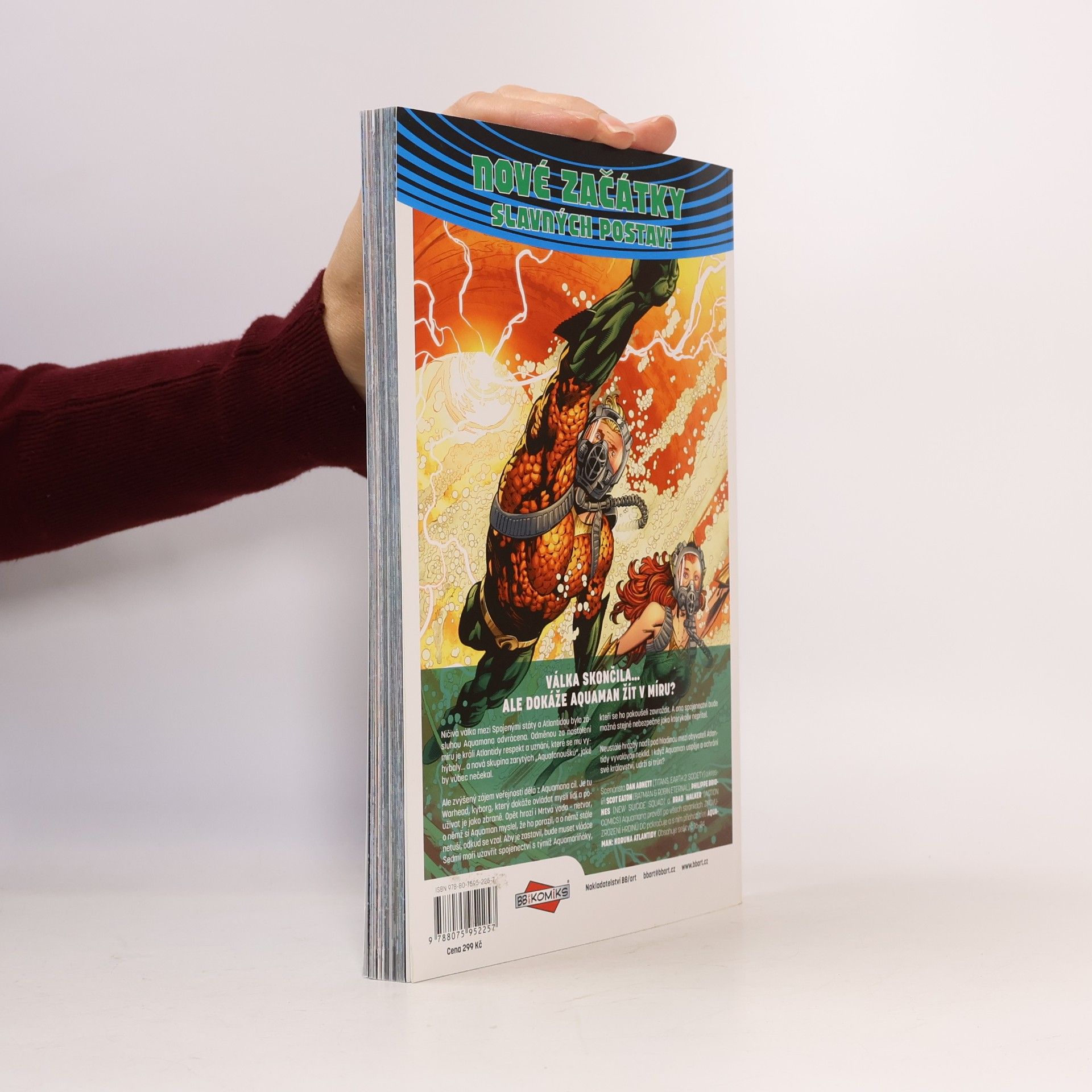 Dan Abnett Aquaman 3: Koruna Atlantidy