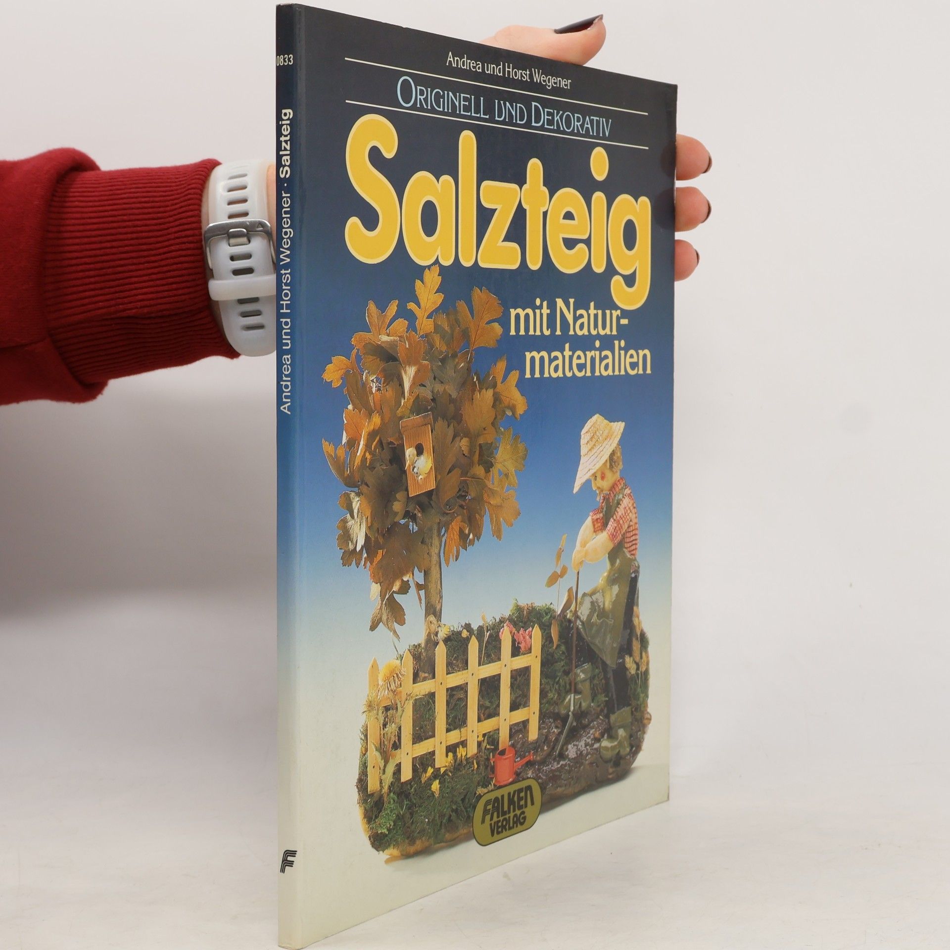 Originell und dekorativ, Salzteig mit Naturmaterialien