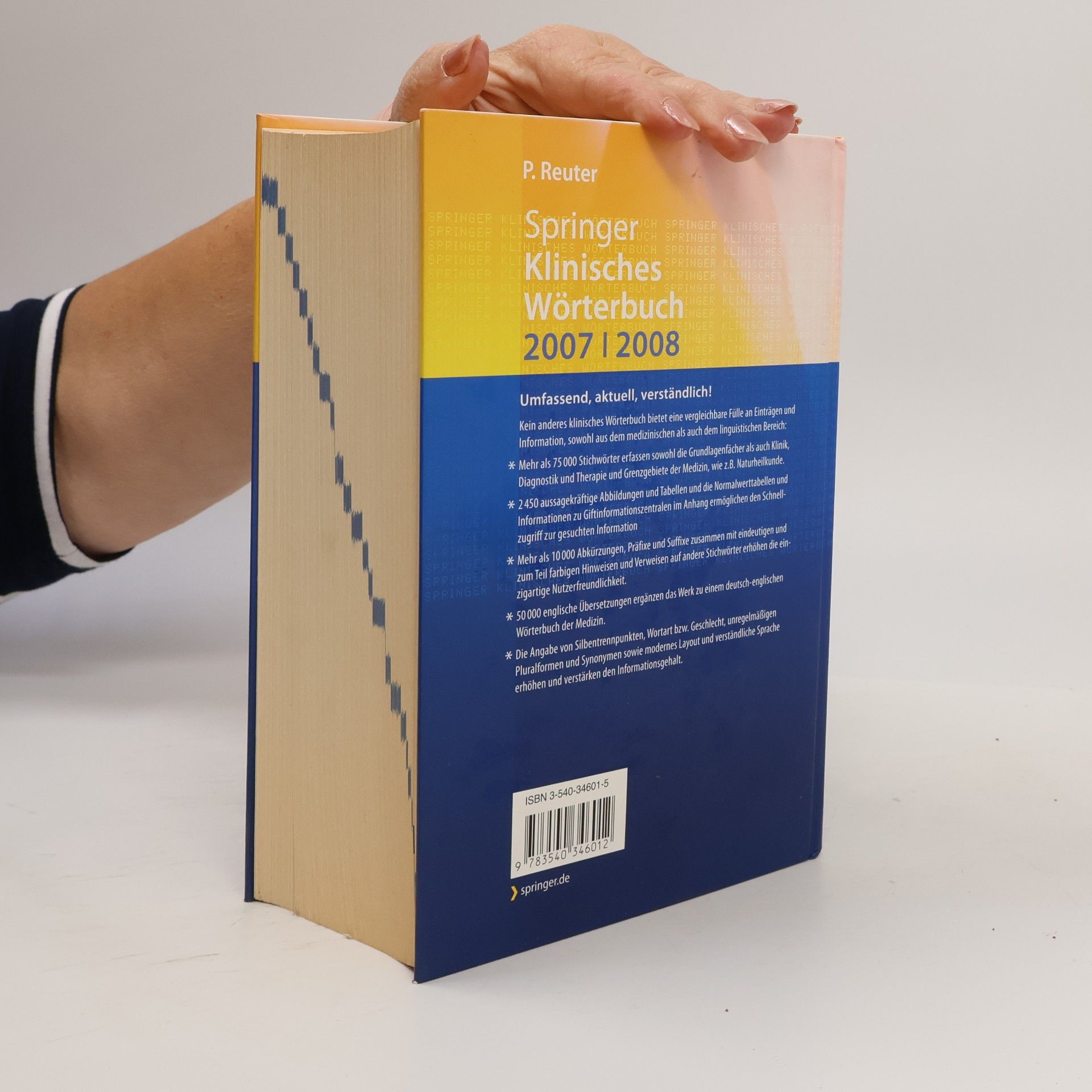 Peter Reuter Springer klinisches Wörterbuch