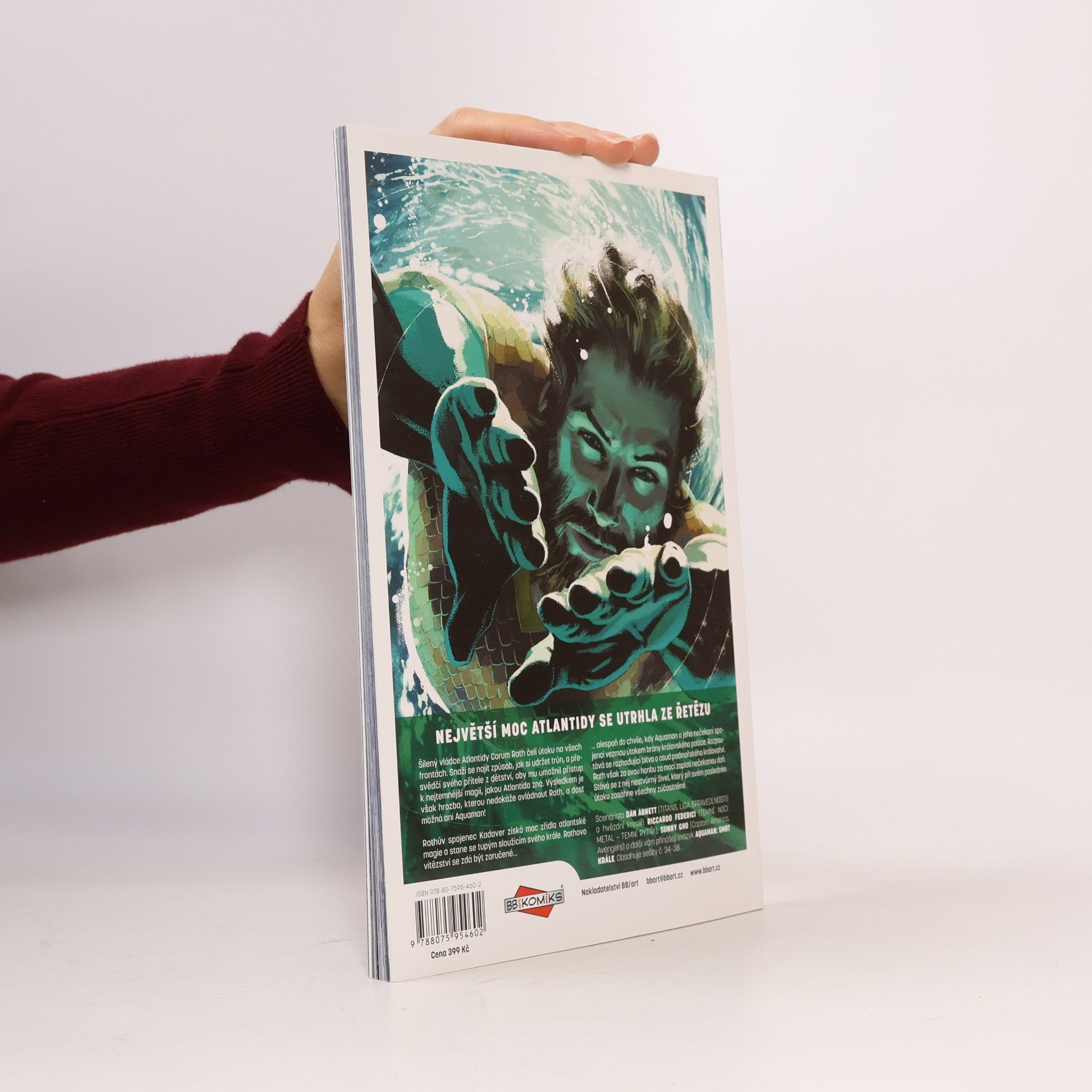Dan Abnett Aquaman 6: Smrt krále