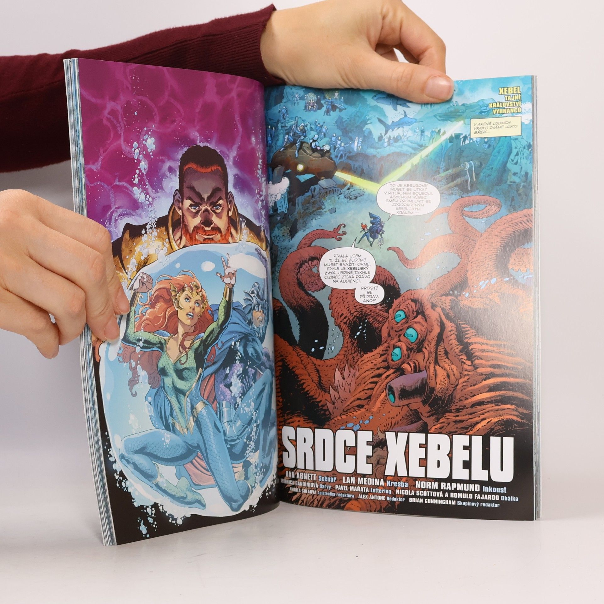Dan Abnett Mera: Královna Atlantidy