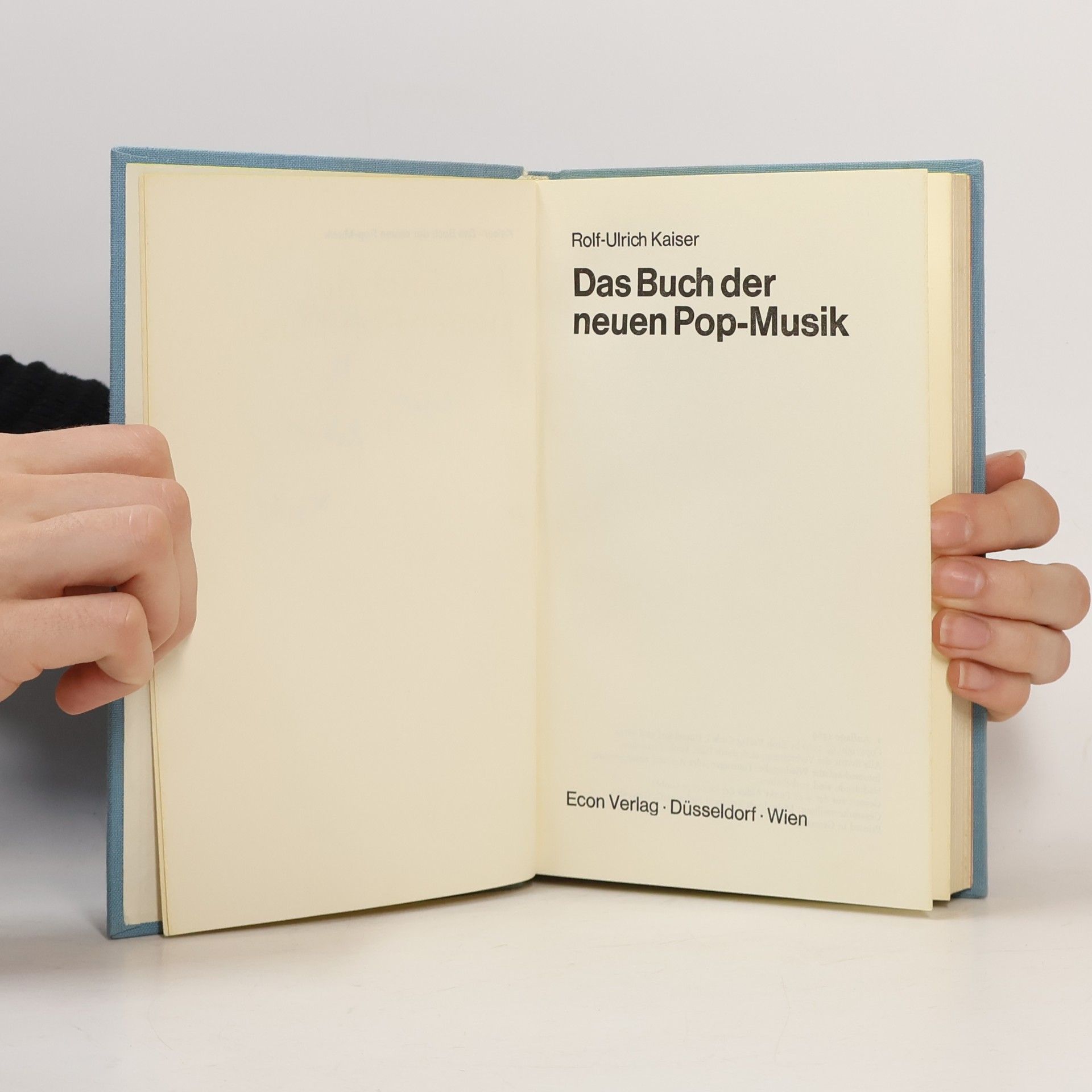 Rolf-Ulrich Kaiser Das Buch der neuen Pop-Musik