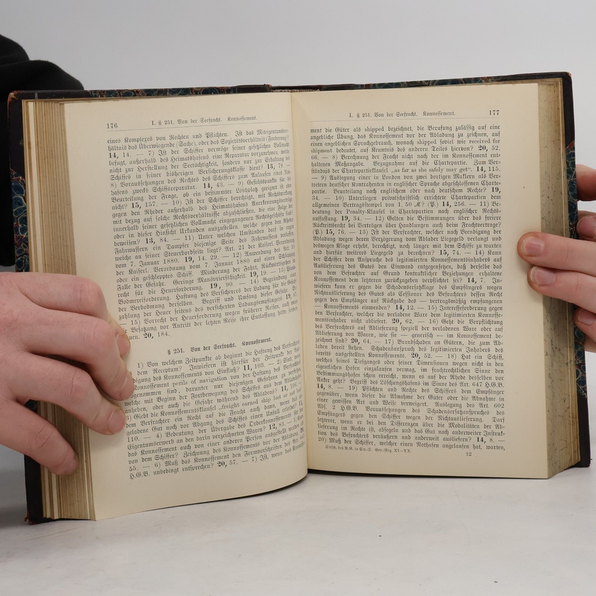 F. Von Specht Entscheidungen des Reichsgerichts 1-20