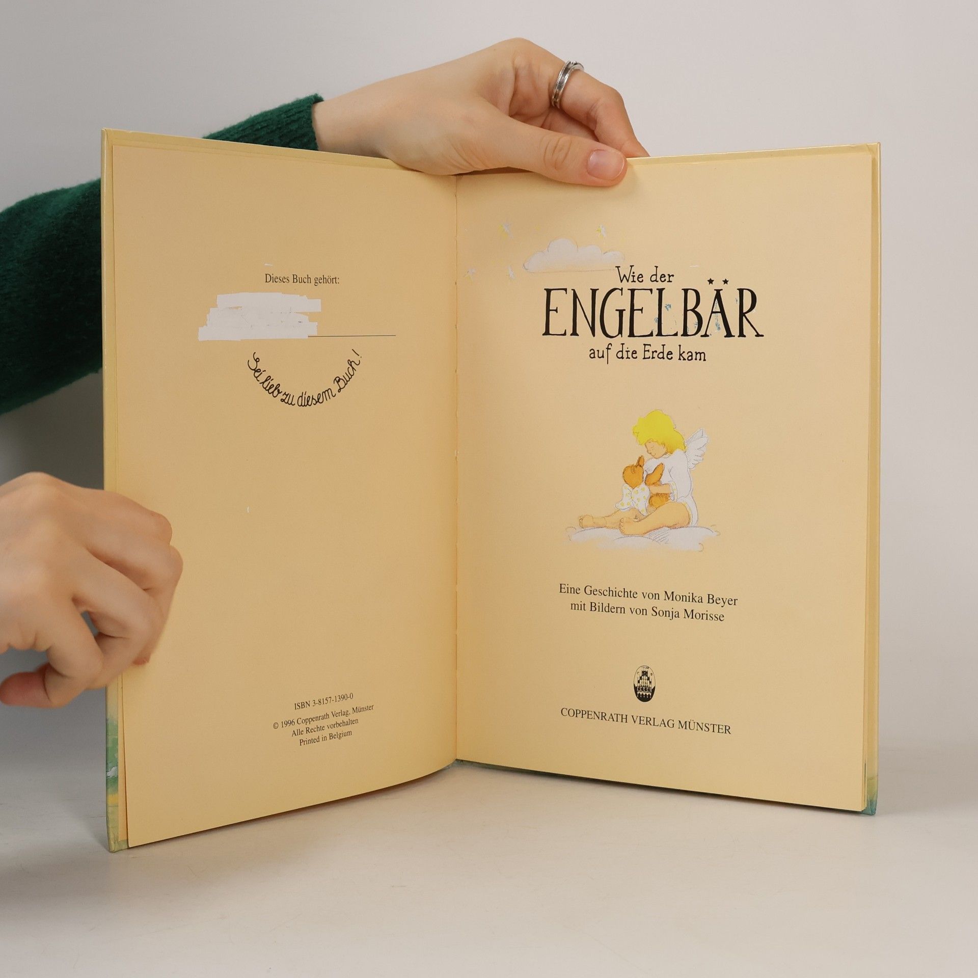 Monika Beyer Wie der Engelbär auf die Erde kam