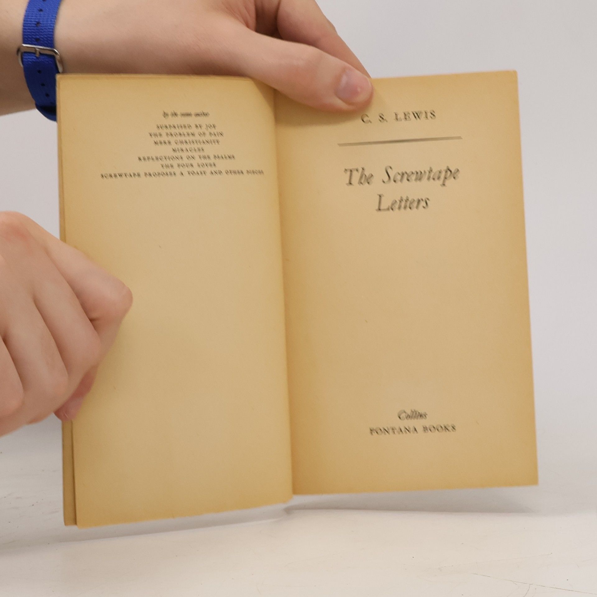 Clive Staples Lewis The Screwtape Letters