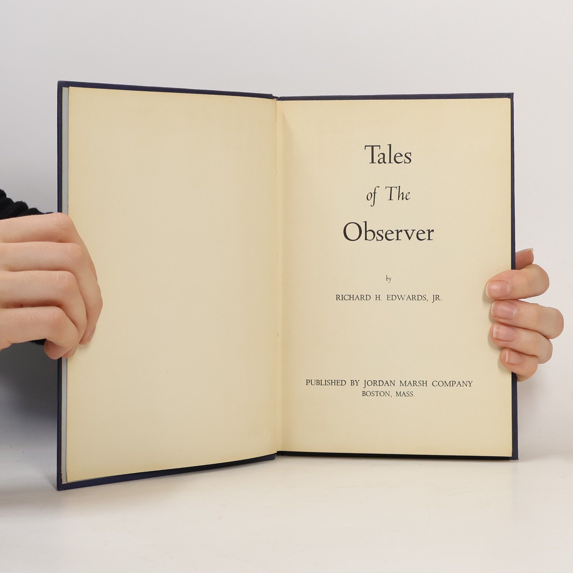 Richard H. Edwards, Jr. Tales of The Observer