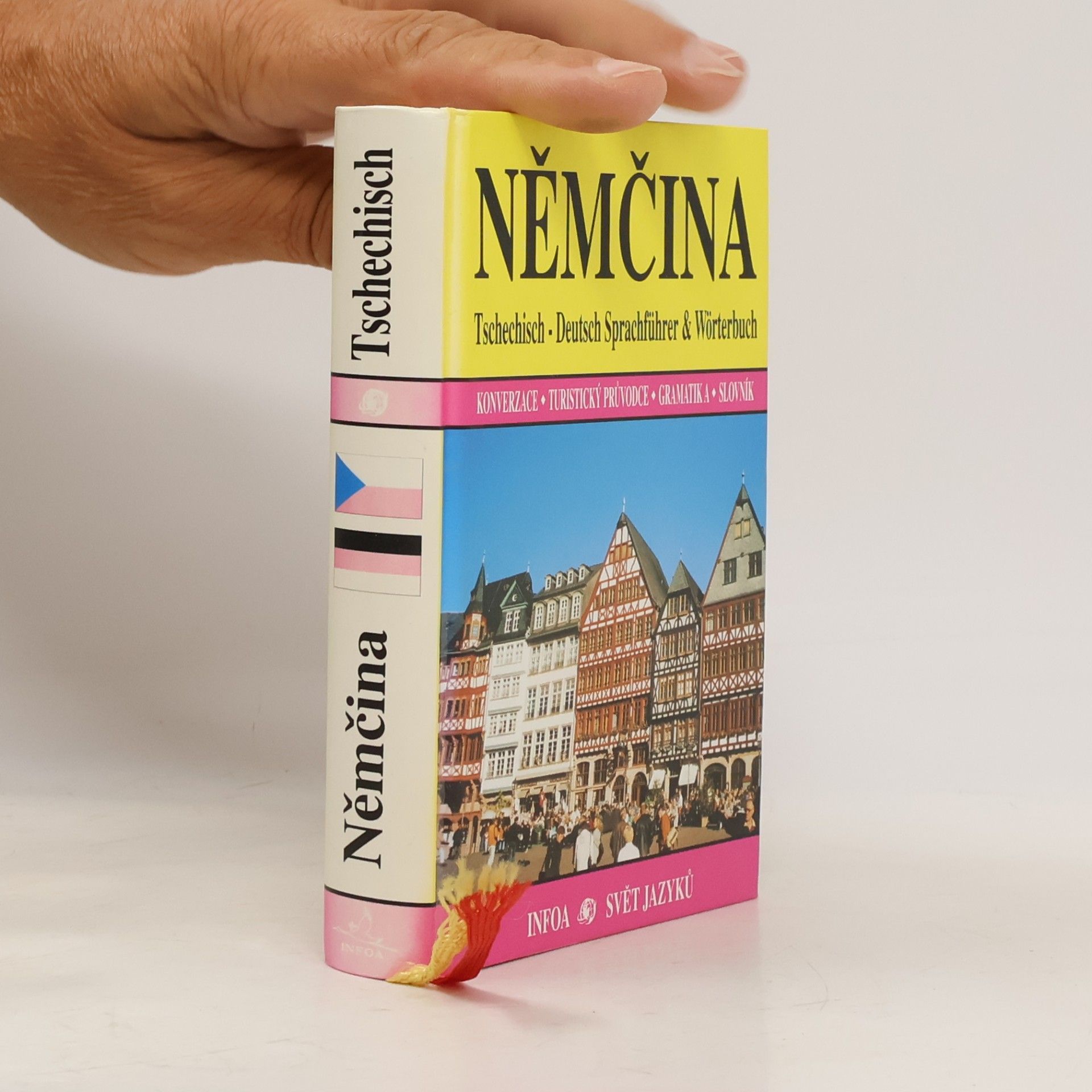 Jana Navrátilová Němčina: Tschechisch-deutsch Sprachführer & Wörterbuch: Konverzace - turistický průvodce - gramatika - slovník