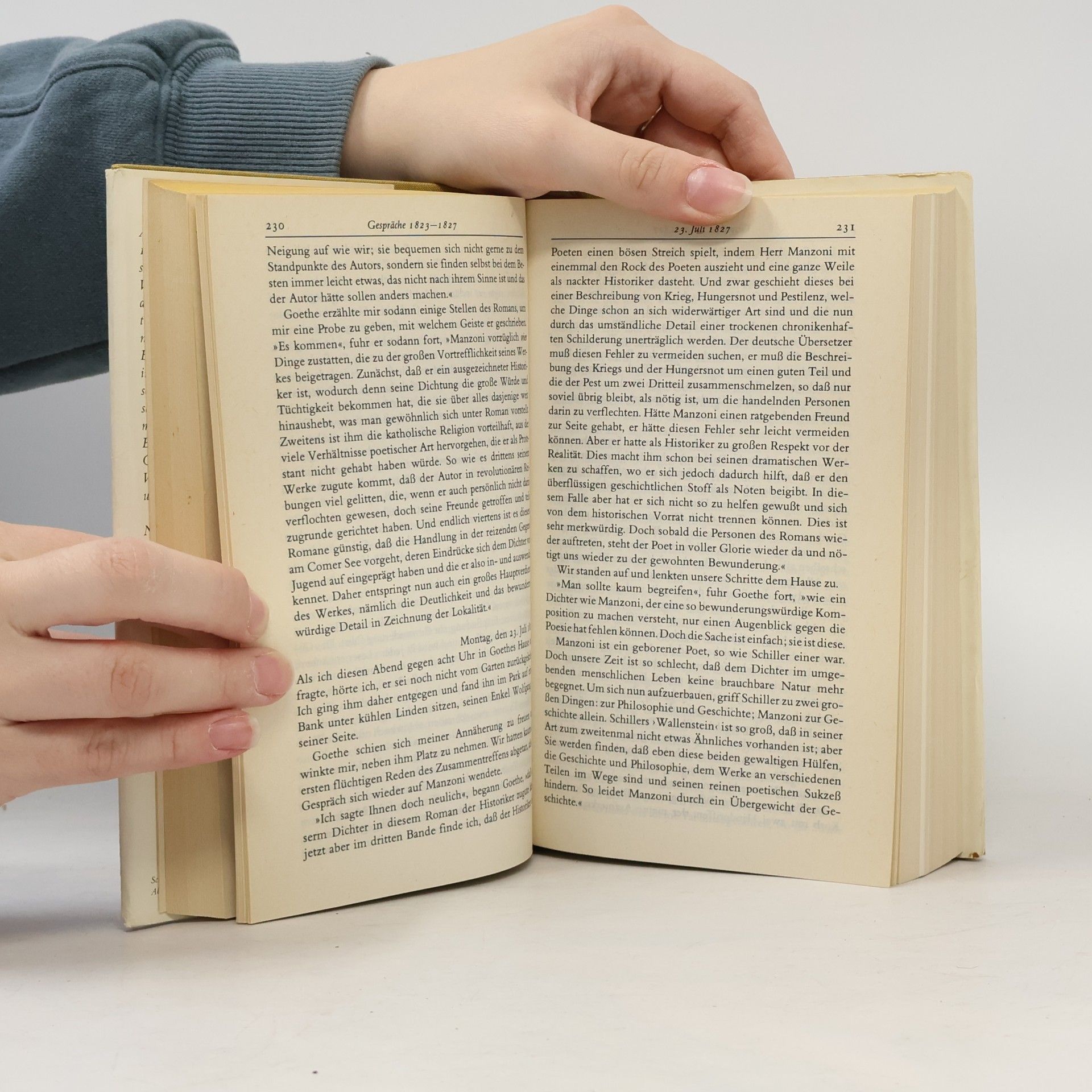 Johann Peter Eckermann Gespräche mit Goethe in den letzten Jahren seines Lebens