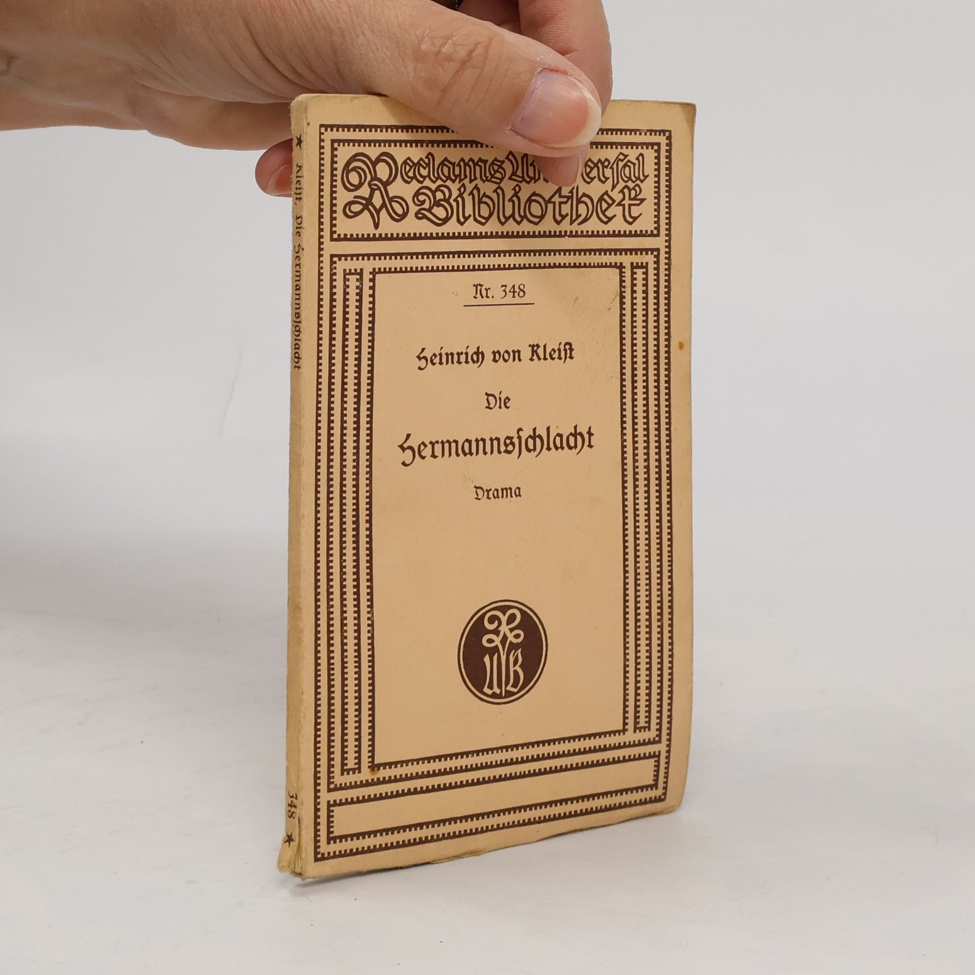 Heinrich von Kleist Die Hermannsschlacht