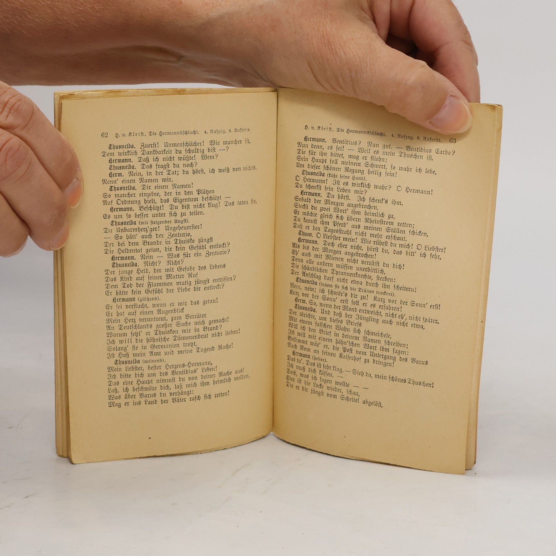 Heinrich von Kleist Die Hermannsschlacht