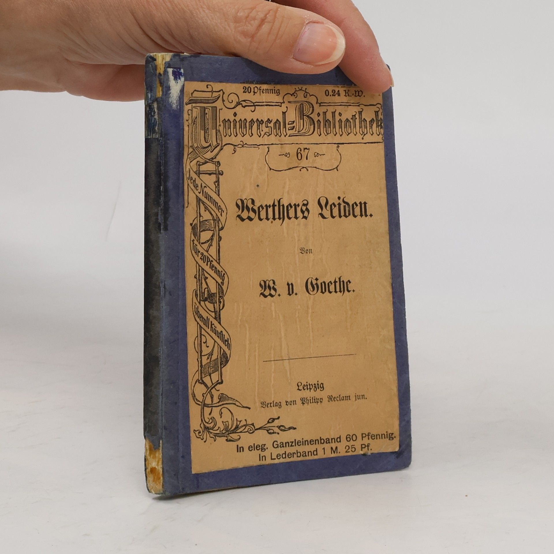 Wolfgang Von Goethe Werthers Leiden