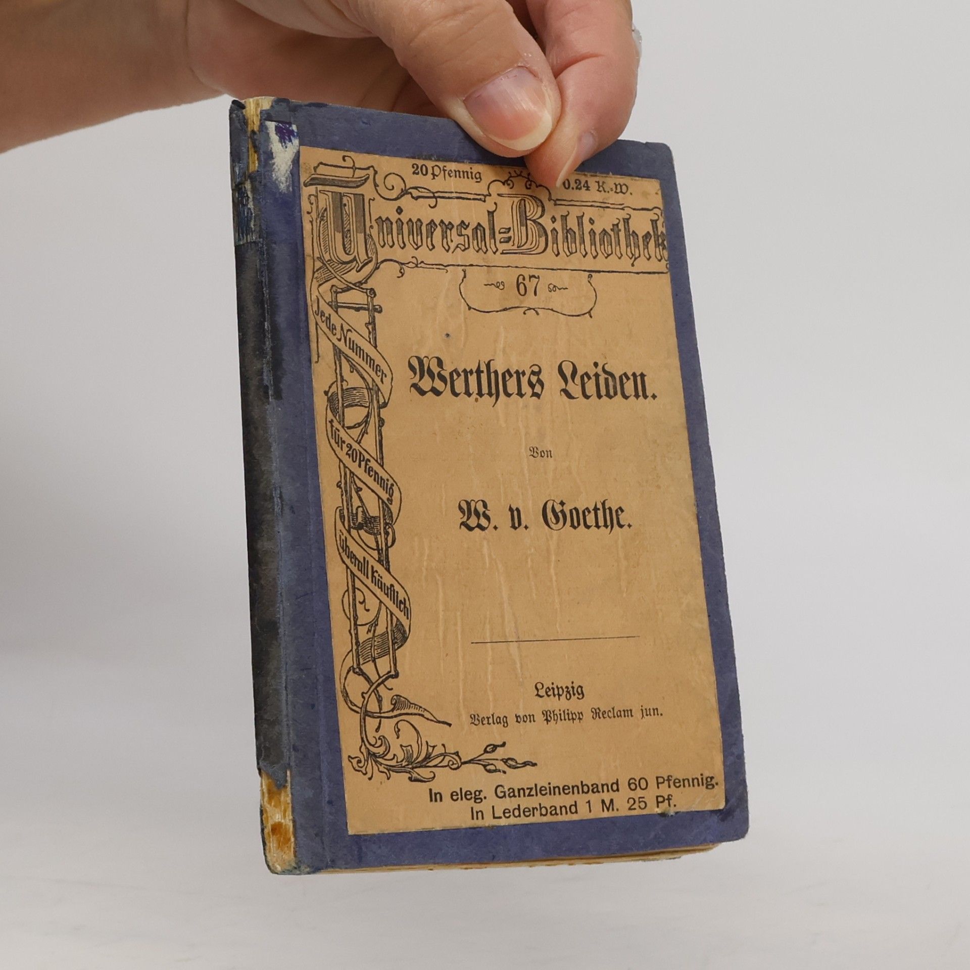 Wolfgang Von Goethe Werthers Leiden