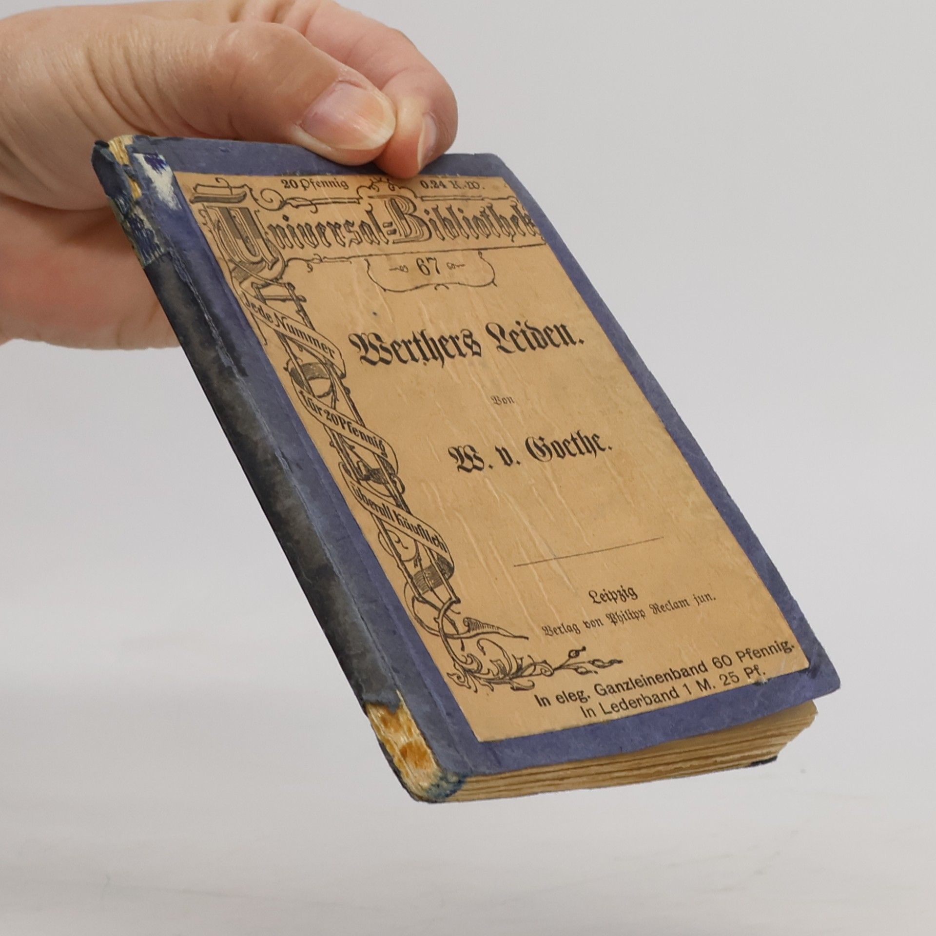 Wolfgang Von Goethe Werthers Leiden