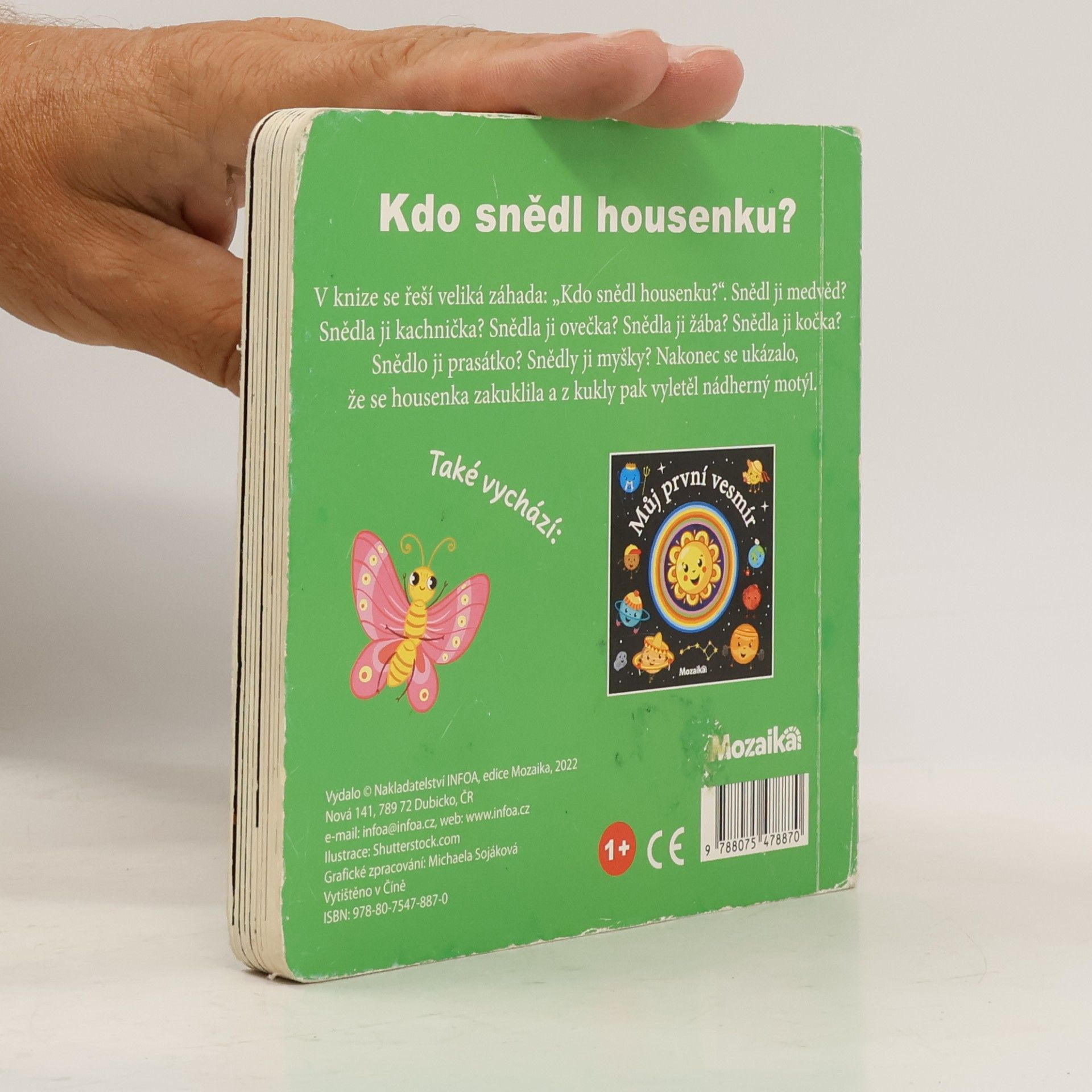 Autorenkollektiv Kdo snědl housenku? Kniha pro nejmenší