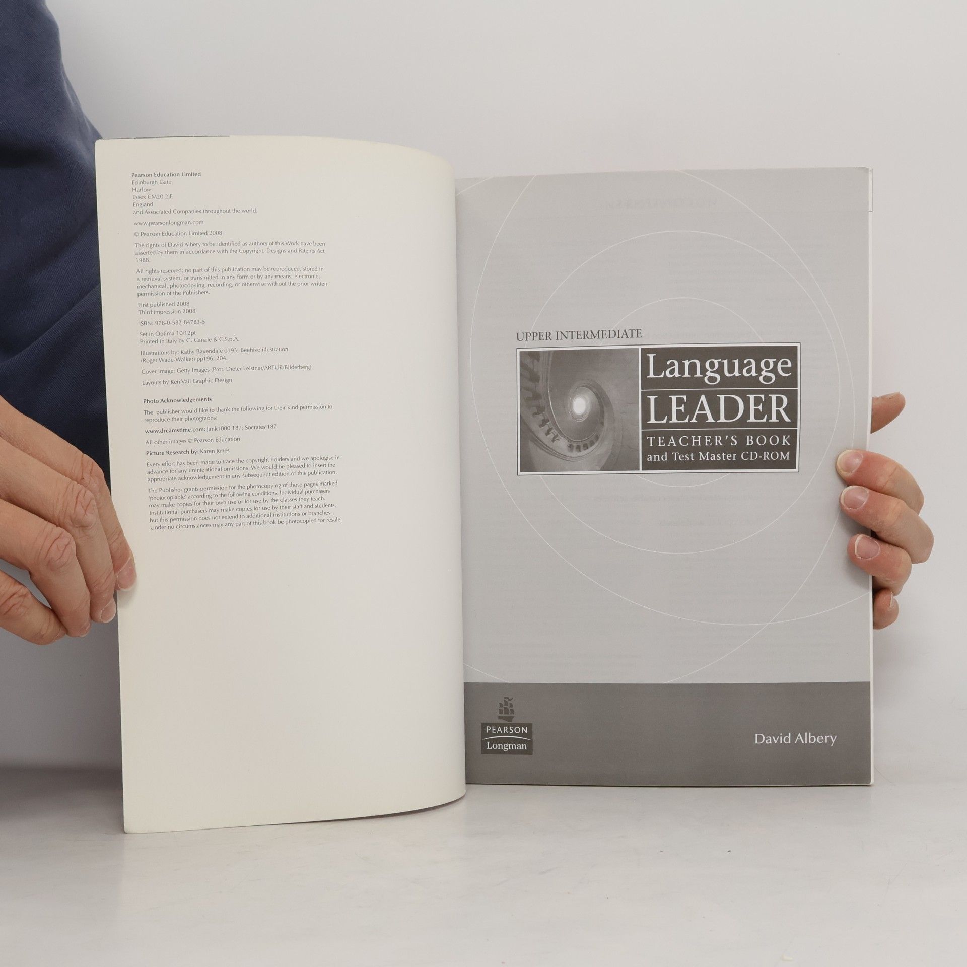 David Albery Language Leader Upper-Intermediate Teachers Book And Test Master CD-ROM Pack
