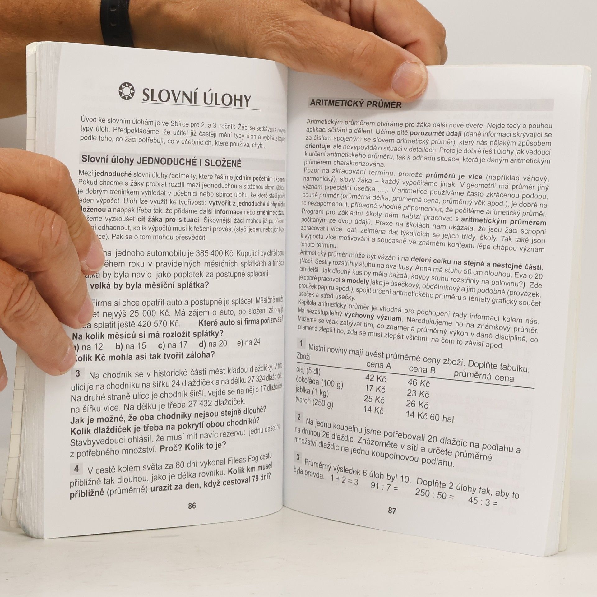 Michaela Kaslová Sbírka úloh z matematiky pro 4. a 5. ročník základní školy