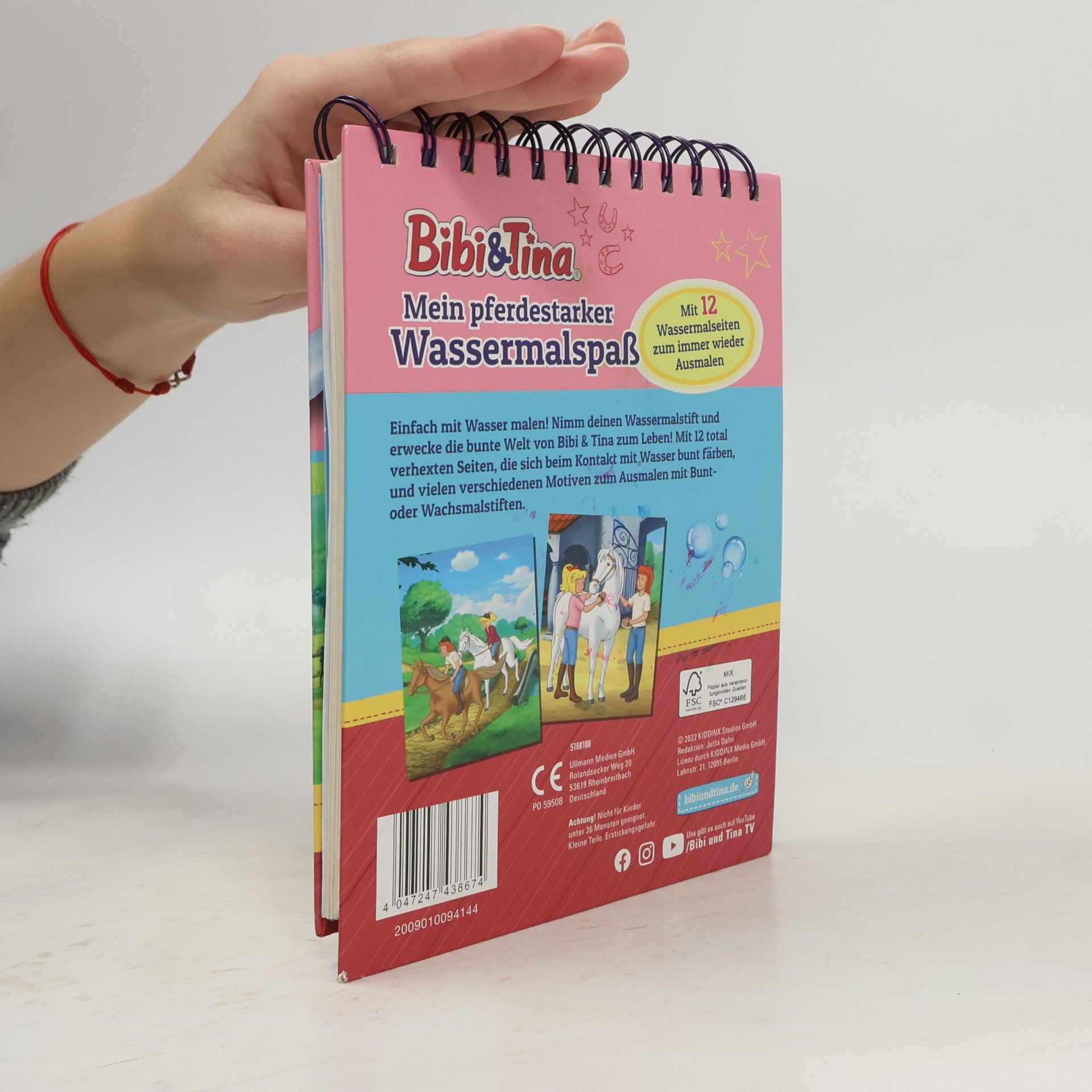 kolektiv Bibi & Tina: Mein pferdestarker Wassermalspaß