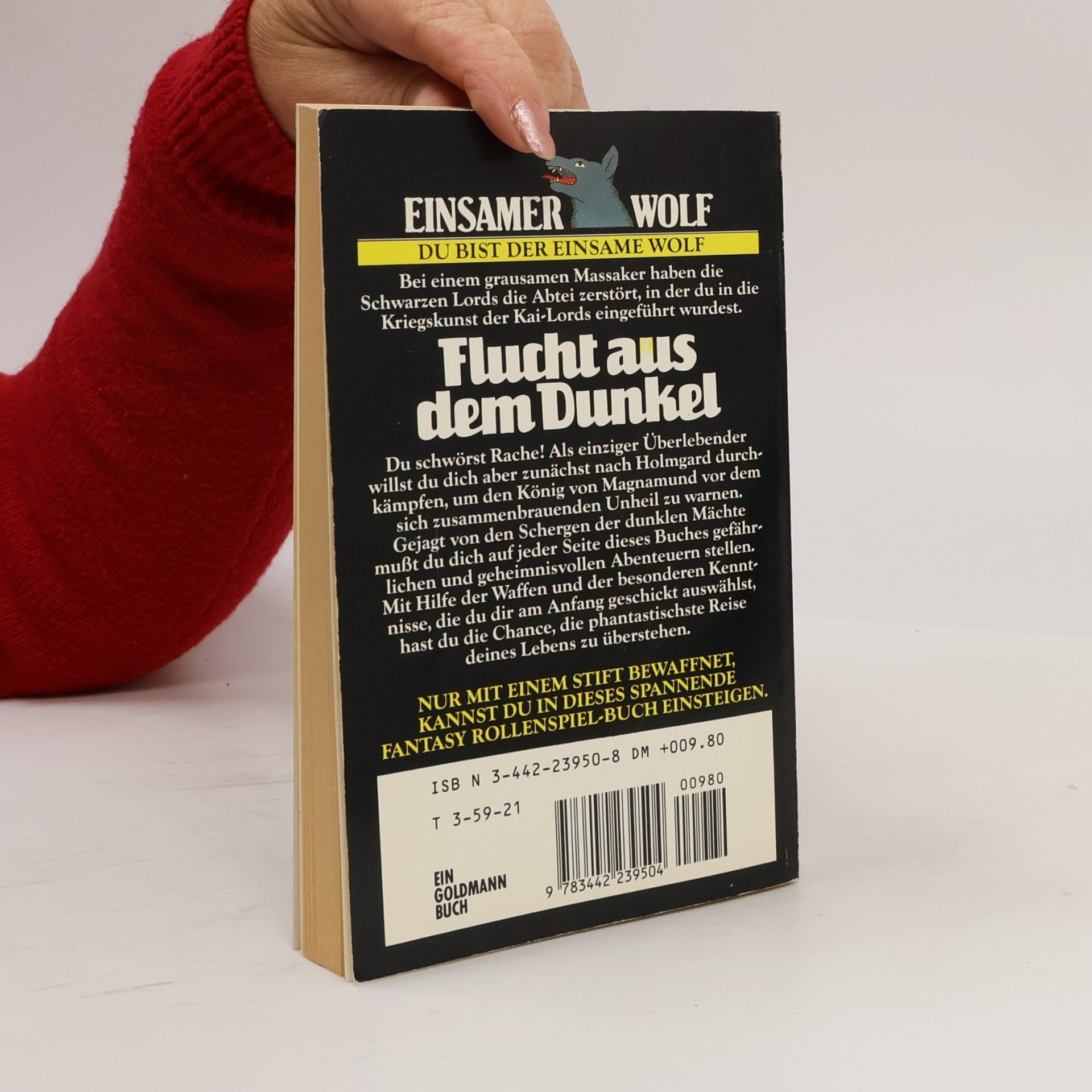 Joe Dever Einsamer Wolf 1. Flucht aus dem Dunkel