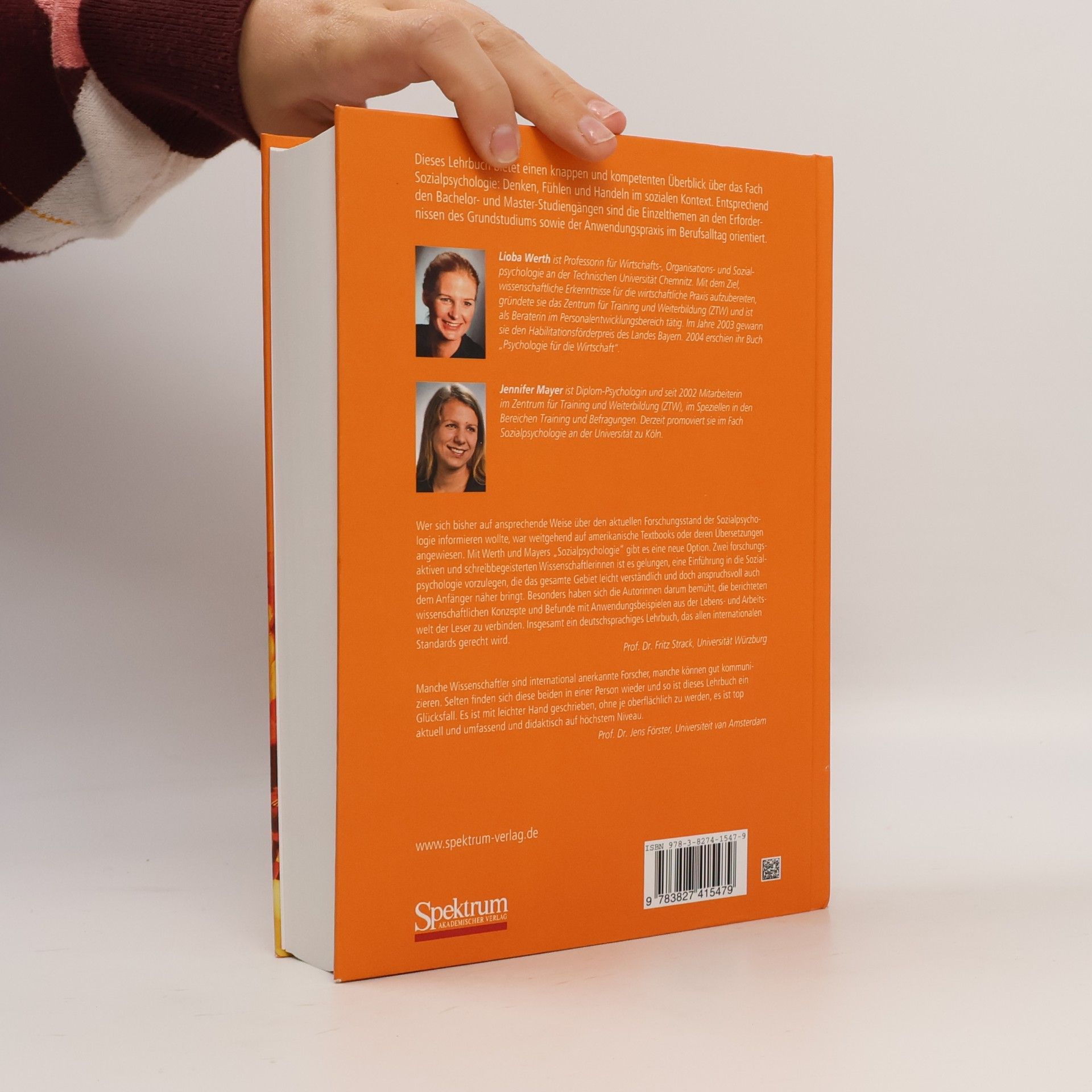 Lioba Werth Sozialpsychologie