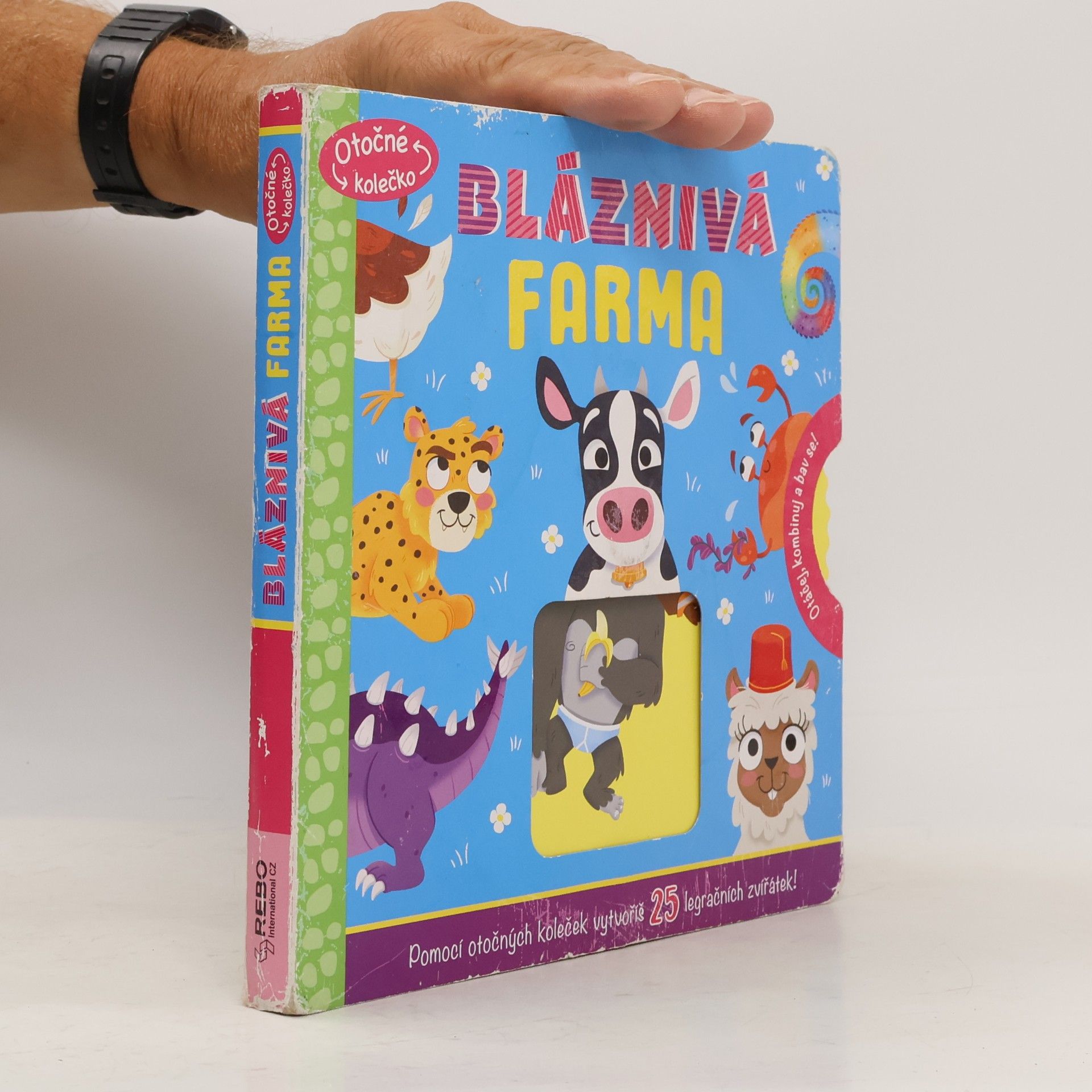 Heather Burns Bláznivá farma - otočné kolečko