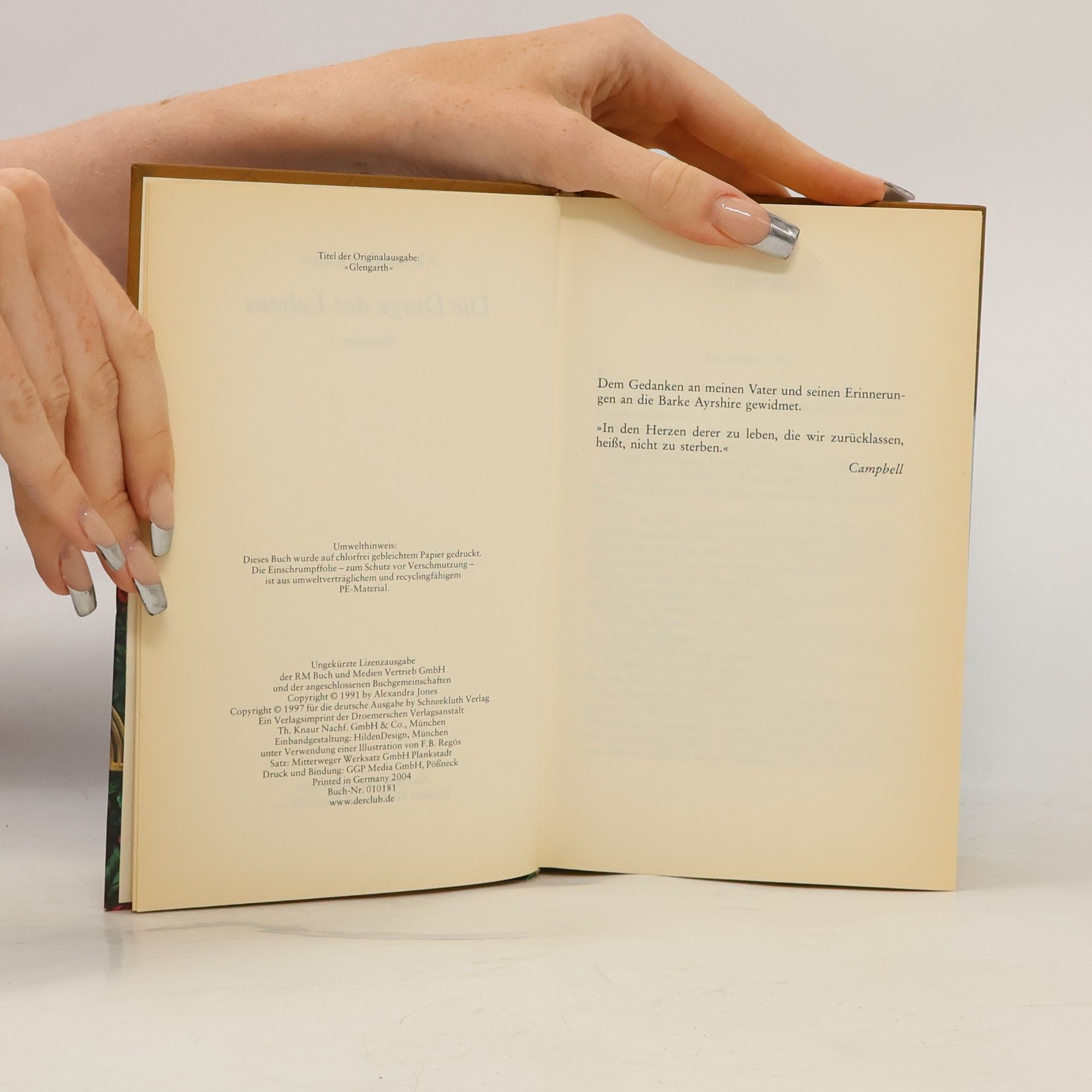 Alexandra Jones Die Dinge des Lebens
