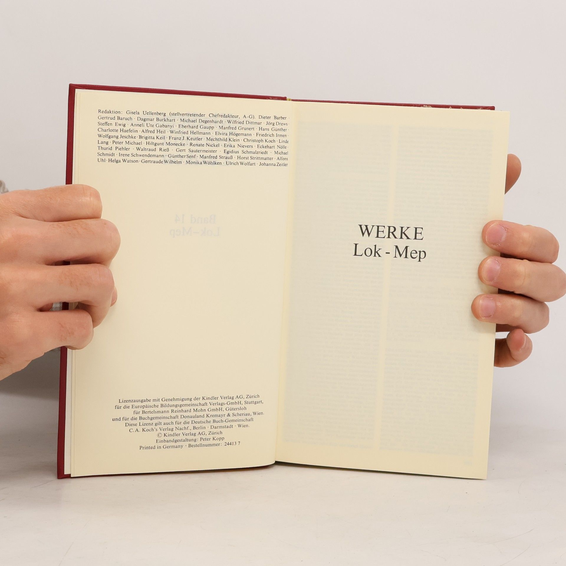 Autorenkollektiv Kindlers Literatur Lexikon, Lok-Mep, 14