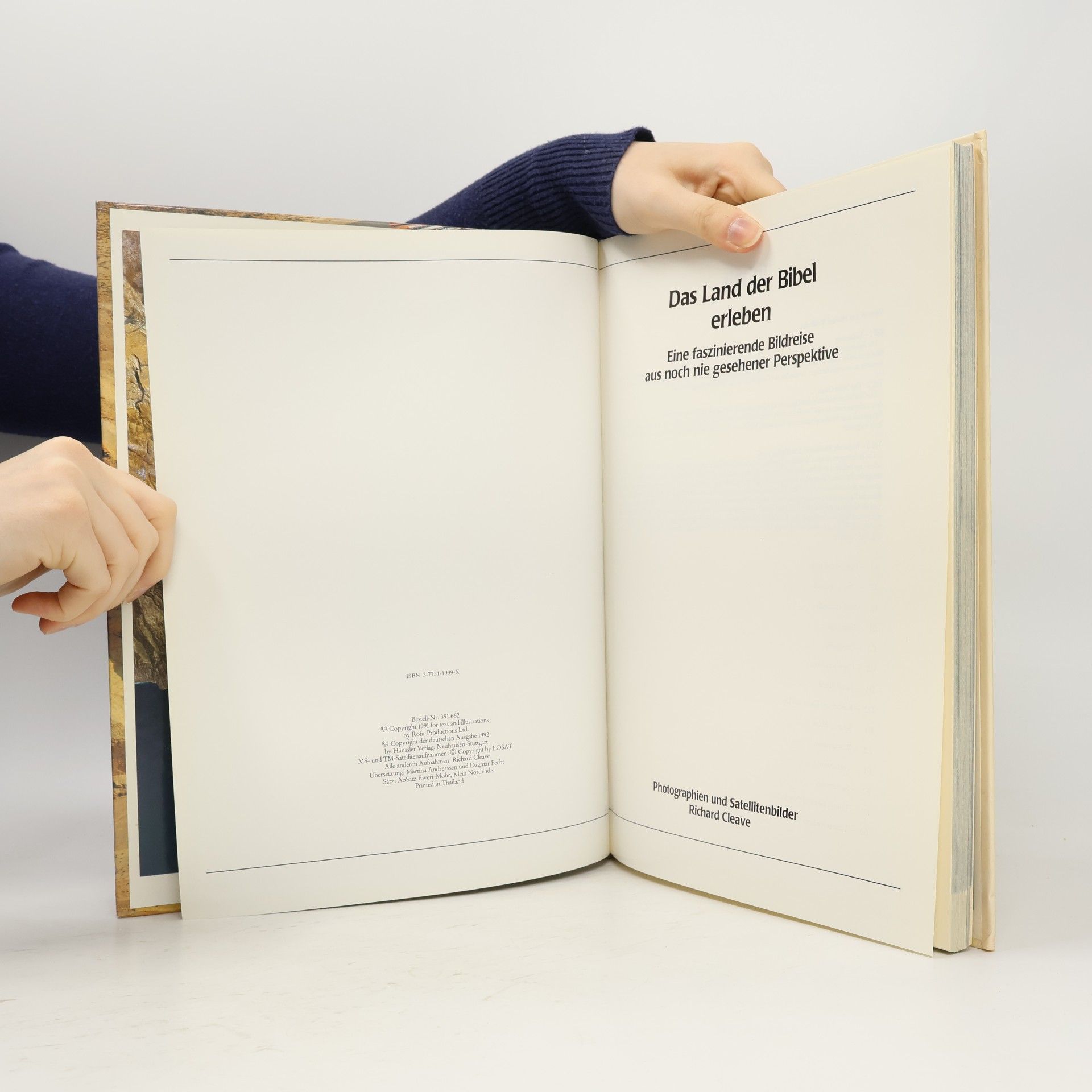 Richard Cleave Das Land der Bibel erleben. Eine faszinierende Bildreise aus noch nie gesehener Perspektive